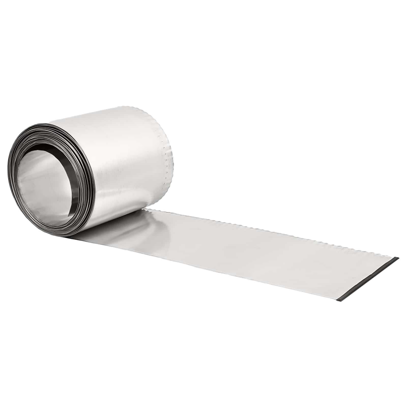 Lawn Edging 5 m x 15 cm Galvanised Steel Silver