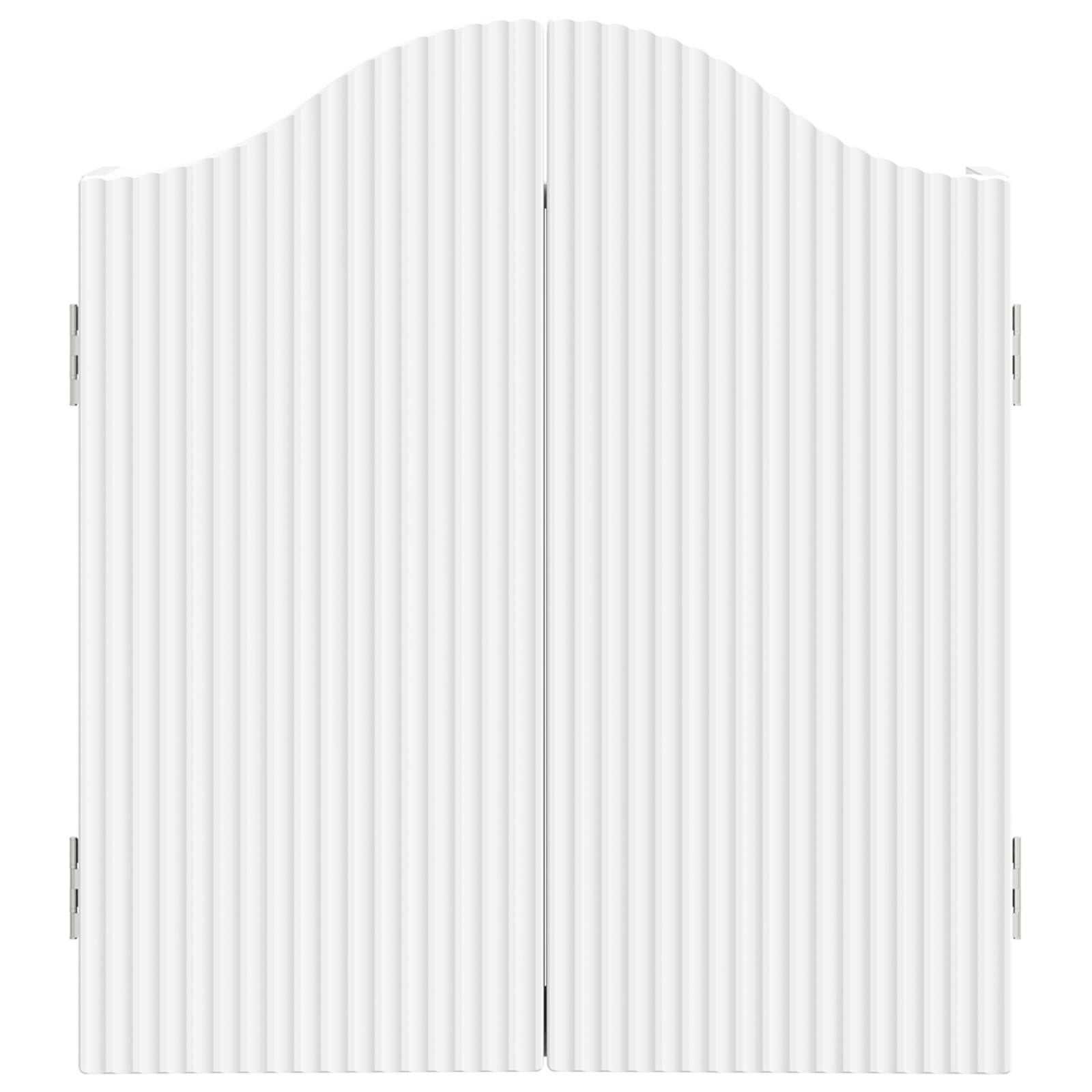 Dartboard Cabinet White 56 x 12 x 63 cm Engineered Wood