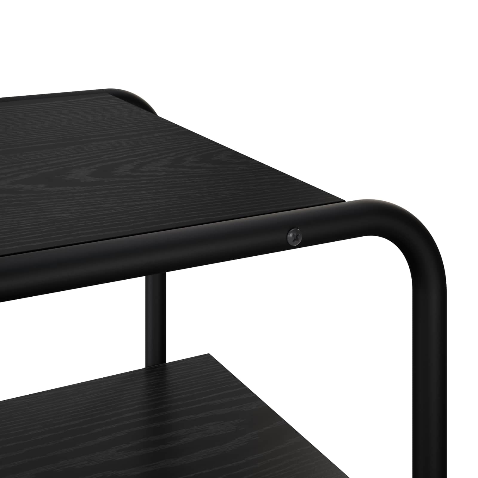 Console Table Black Oak 100 x 41 x 75 cm Engineered Wood