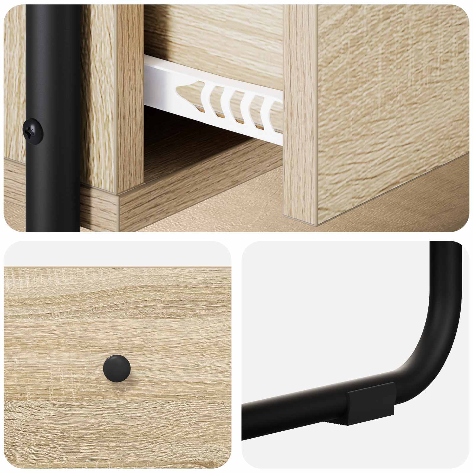 Console Table Sonoma Oak 80 x 40 x 75 cm Engineered Wood