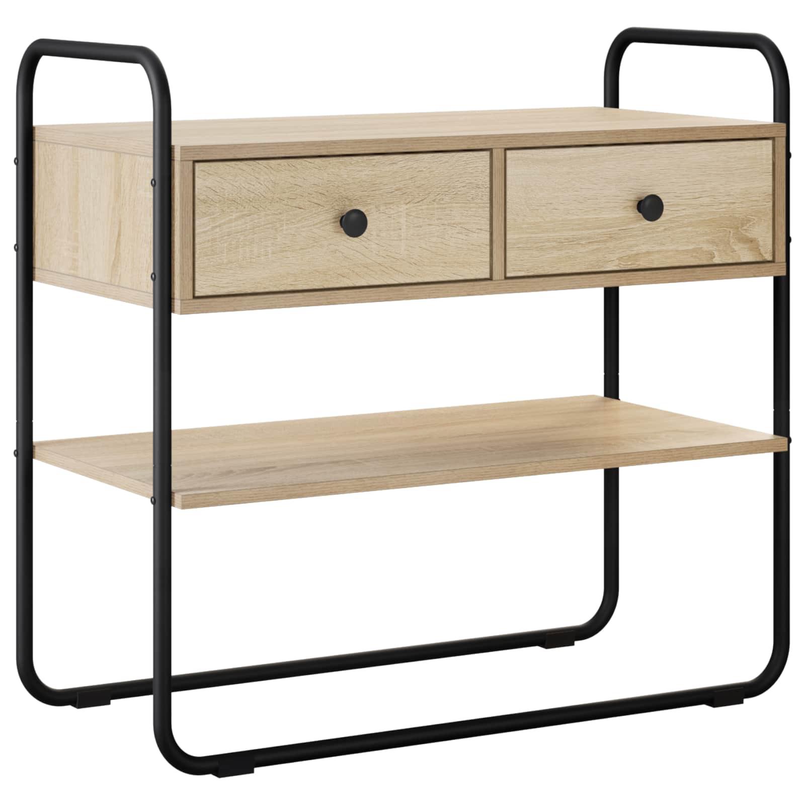 Console Table Sonoma Oak 100 x 40 x 75 cm Engineered Wood