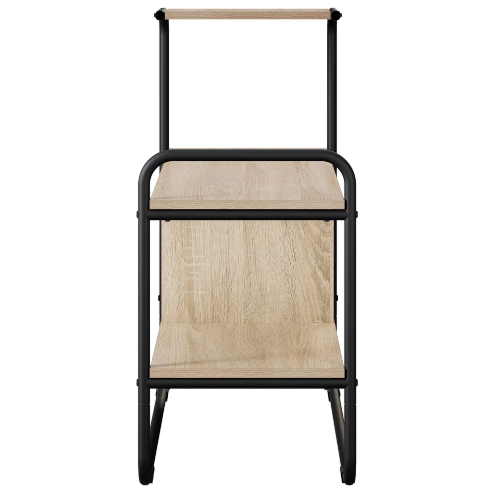 Console Table Sonoma Oak 80 x 35 x 75 cm Engineered Wood