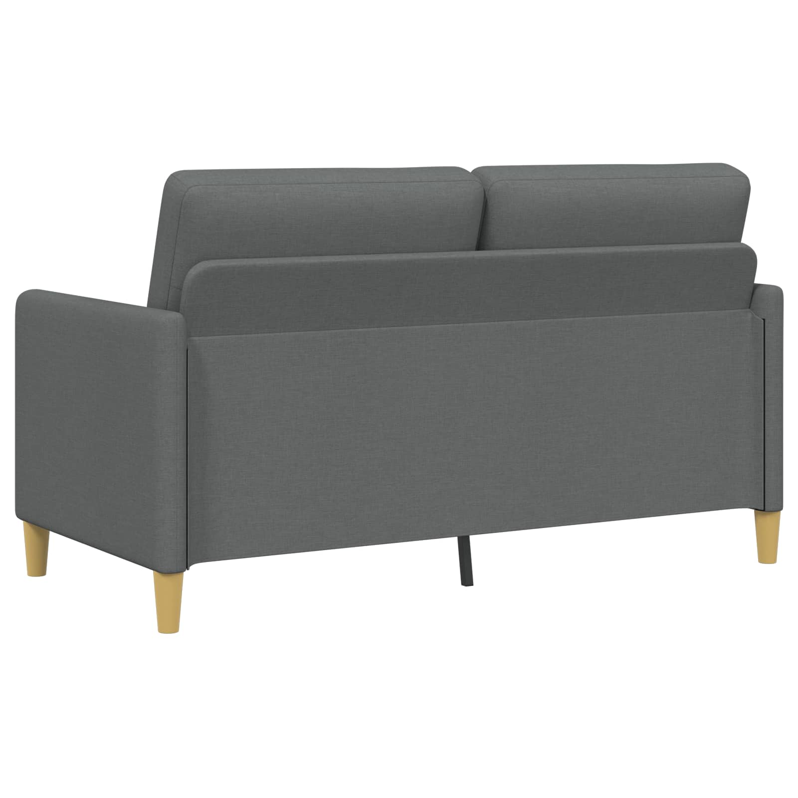 Sofa with Storage Dark Grey 152 x 78 x 87 cm Polyester