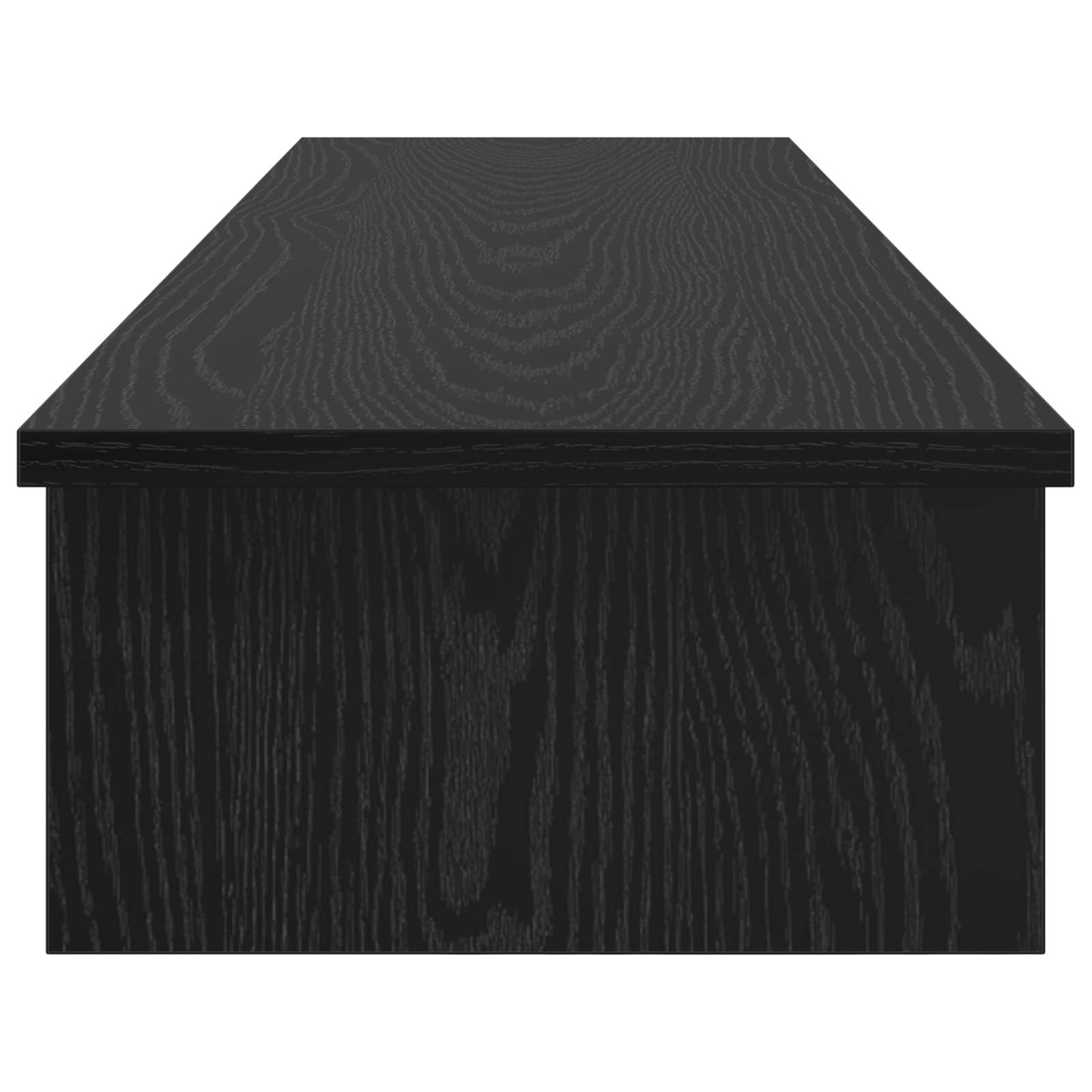 Monitor Stand Black Oak 100 x 27 x 15 cm Engineered Wood