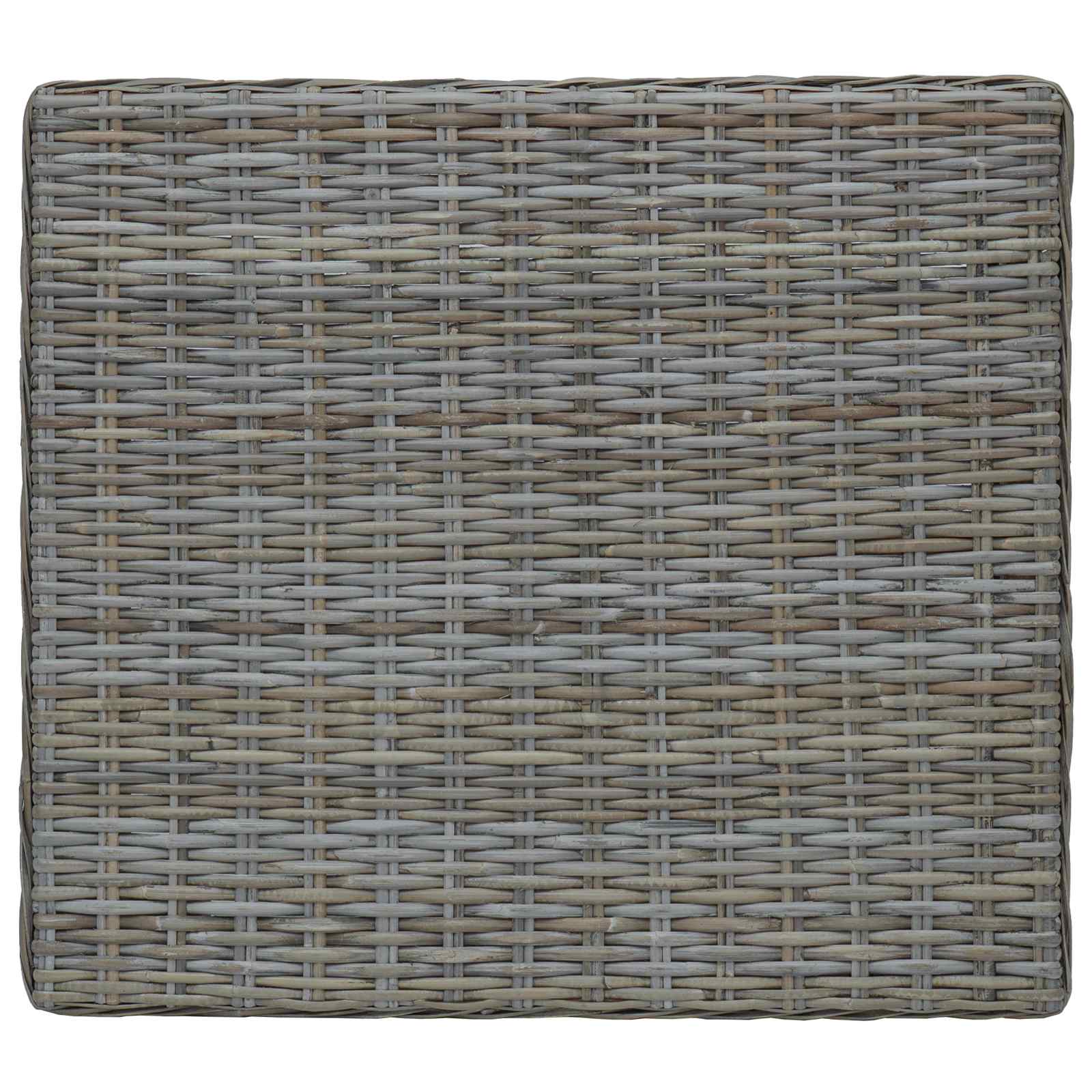Coffee Table GENDT Natural Rattan Kubu Grey 67 x 60 x 30 cm