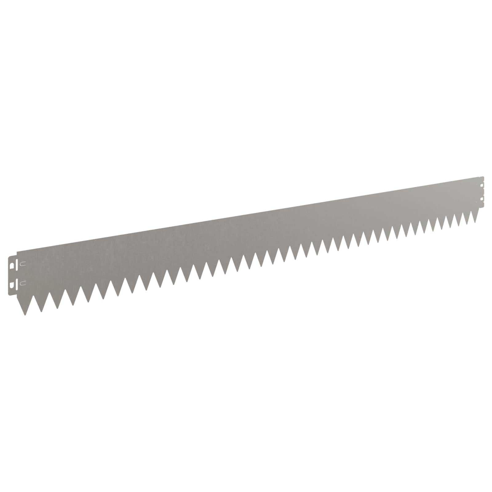 Lawn Edge with Top Fold 20 pcs 103x10cm Steel Rusty