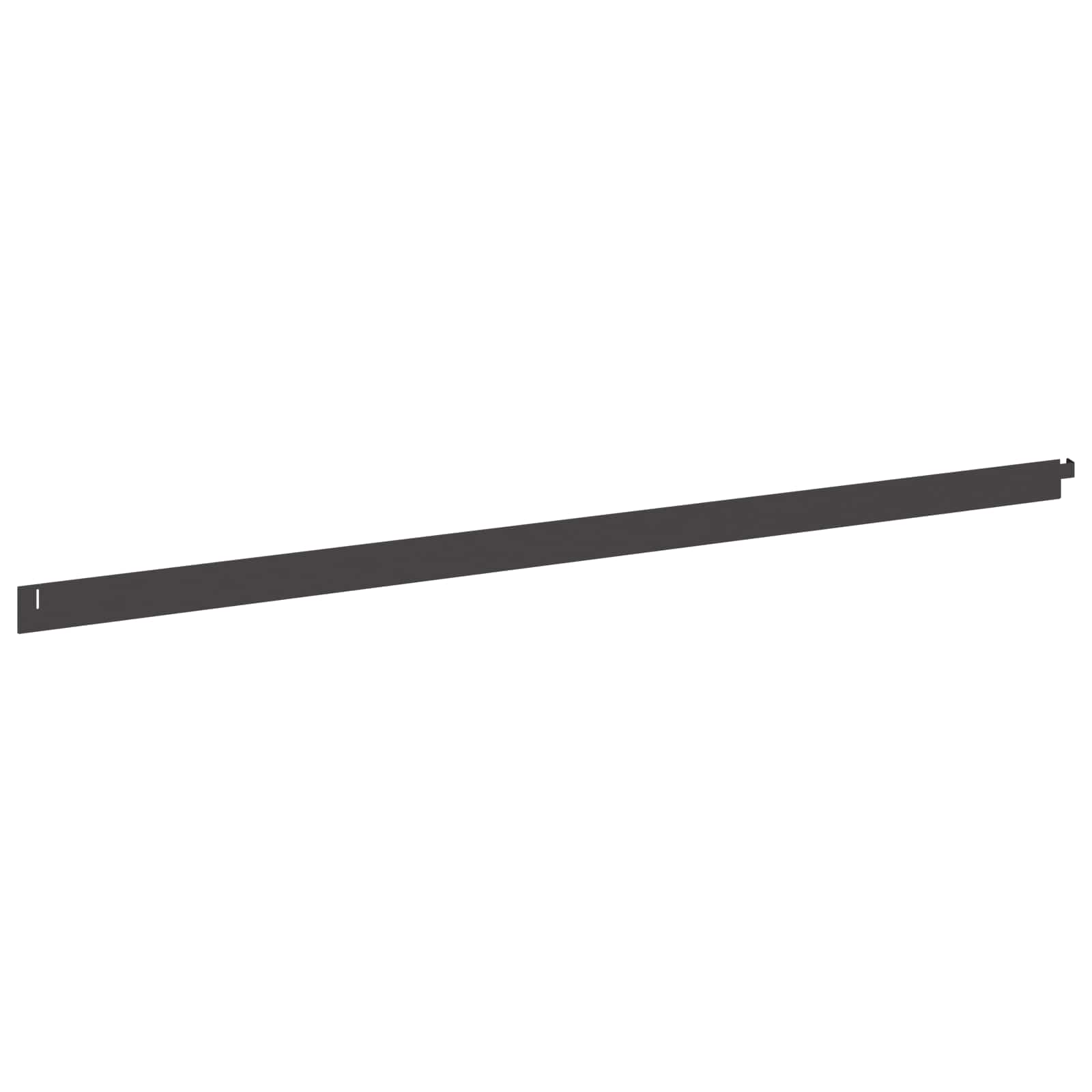 Lawn Edging 20 pcs 102 x 4 x 4 cm Steel Black