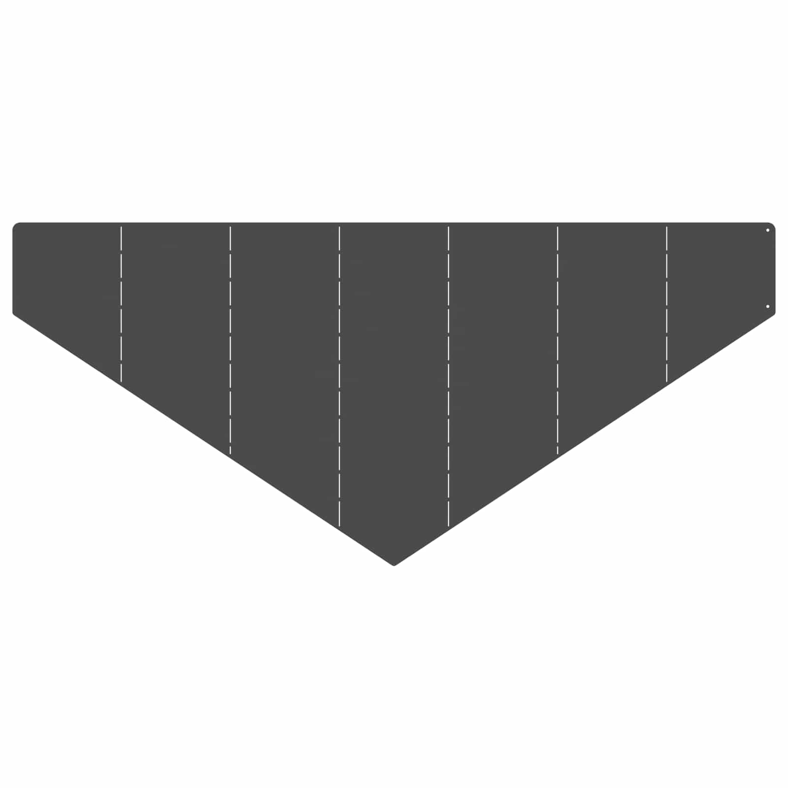 Lawn Edging 100 x 45 cm Steel Black