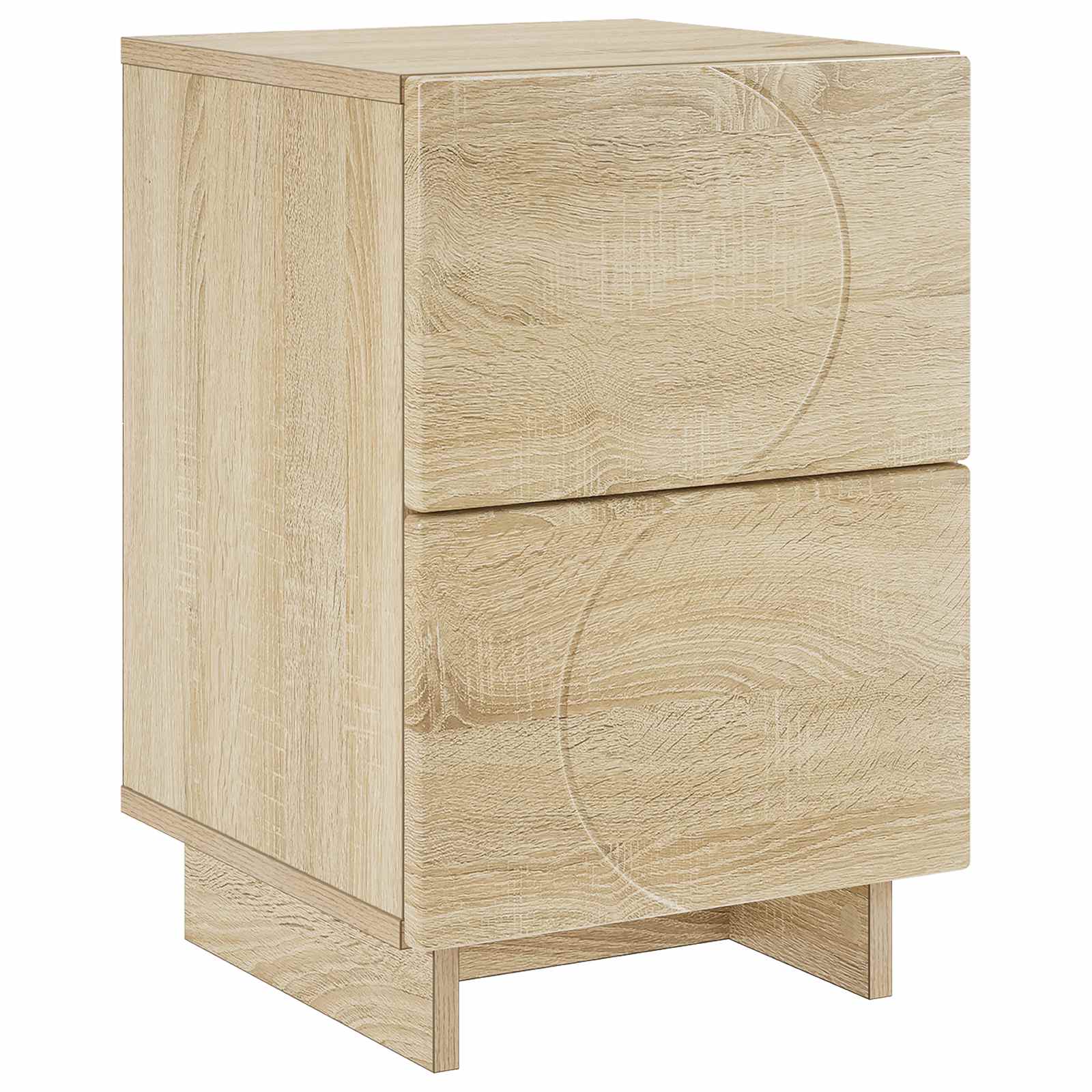 Bedside Cabinet Sonoma Oak 33.5 x 34.5 x 50 cm Engineered Wood