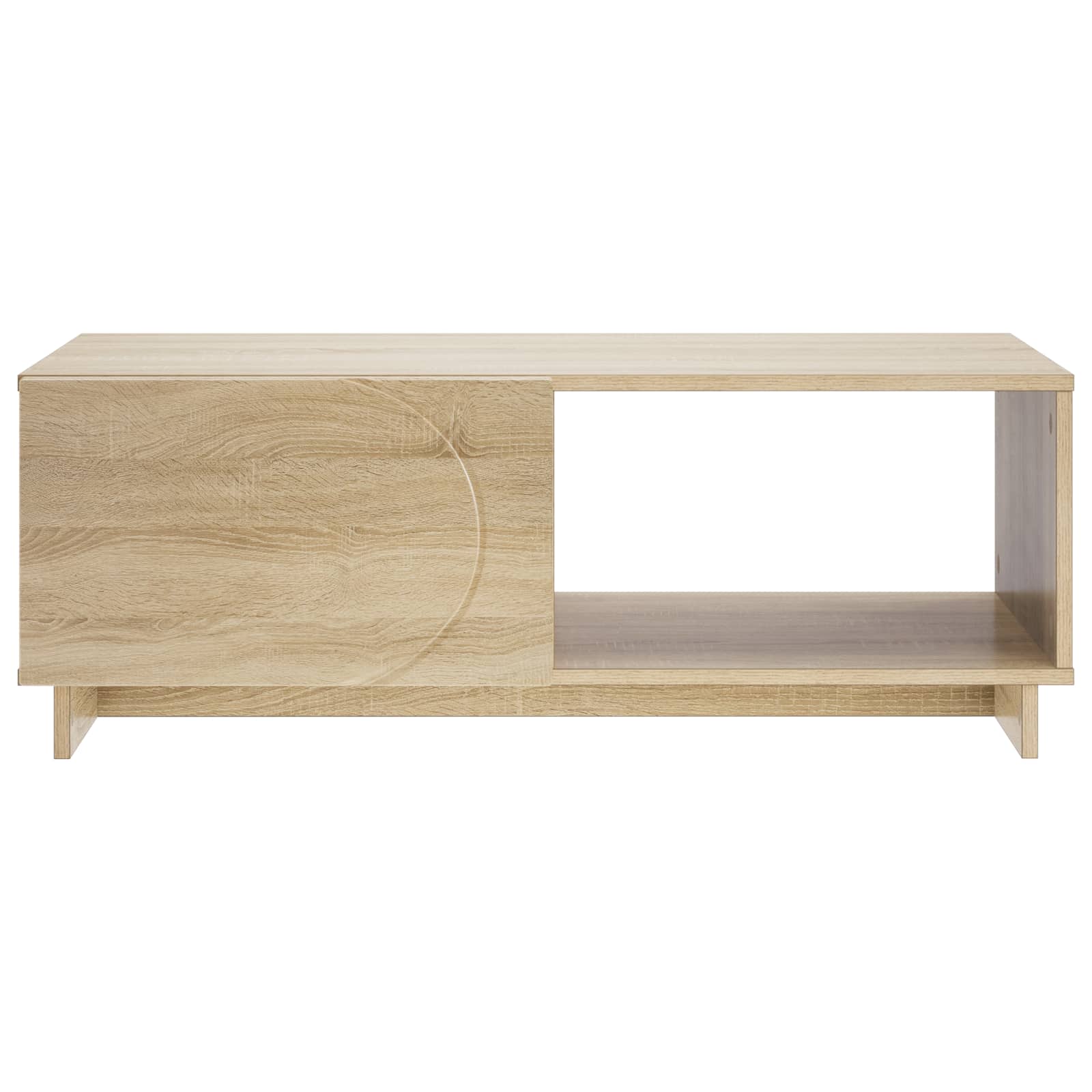 Coffee Table Sonoma Oak 95 x 50.5 x 35 cm Engineered Wood