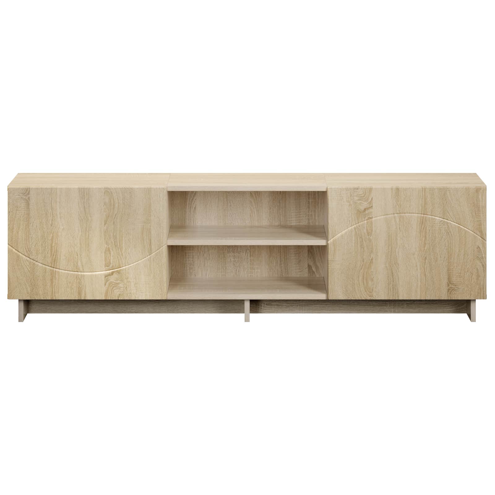 TV Stand 140 x 34.5 x 40 cm Sonoma Oak Engineered Wood