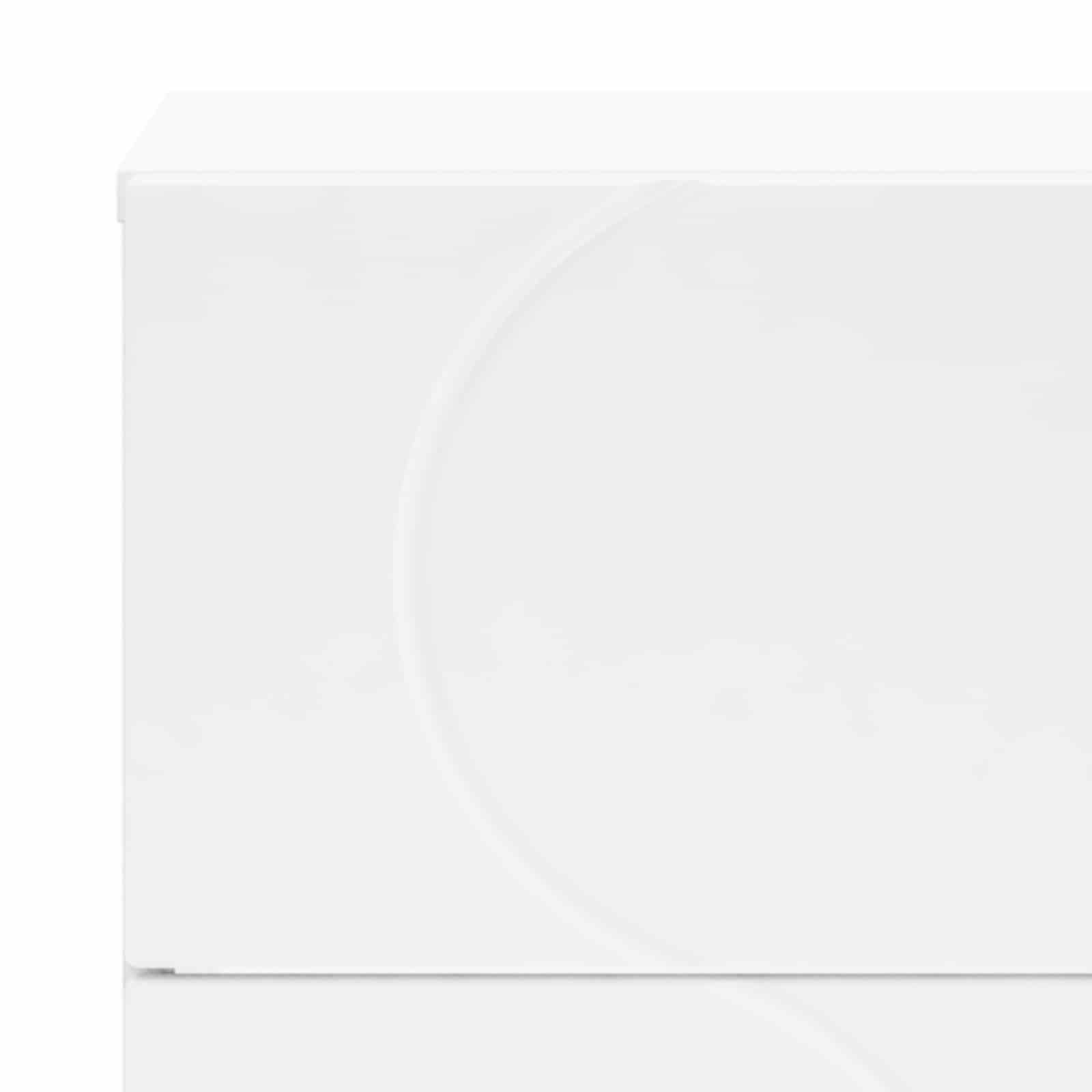 Sideboard White 33.5 x 34.5 x 75 cm Engineered Wood