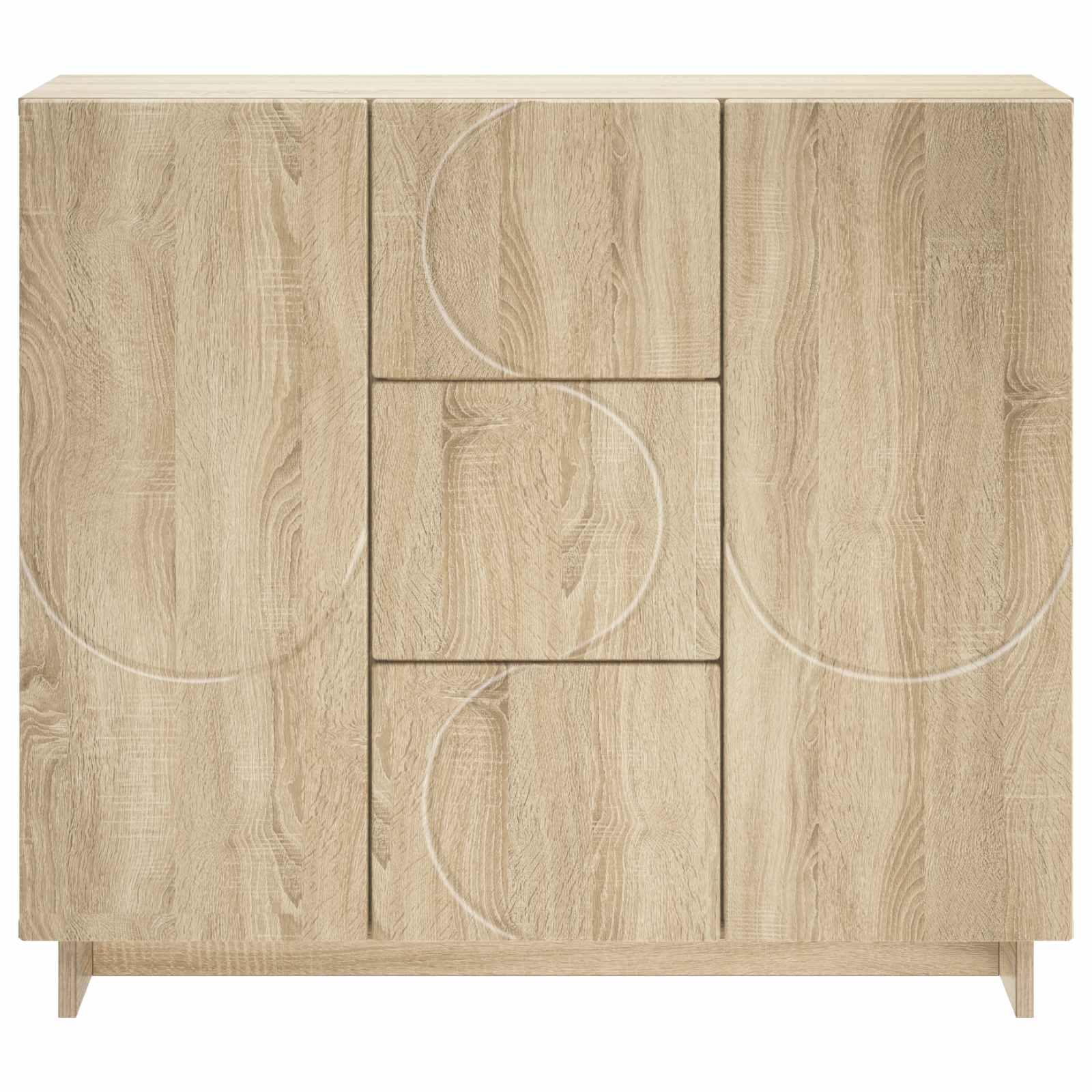 Sideboard Sonoma Oak 85.5 x 31 x 75 cm Engineered Wood