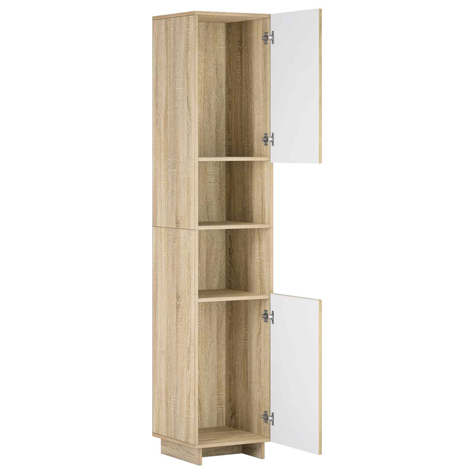 Bathroom cabinet Sonoma Oak 36.5 x 38 x 180 cm Engineered Wood