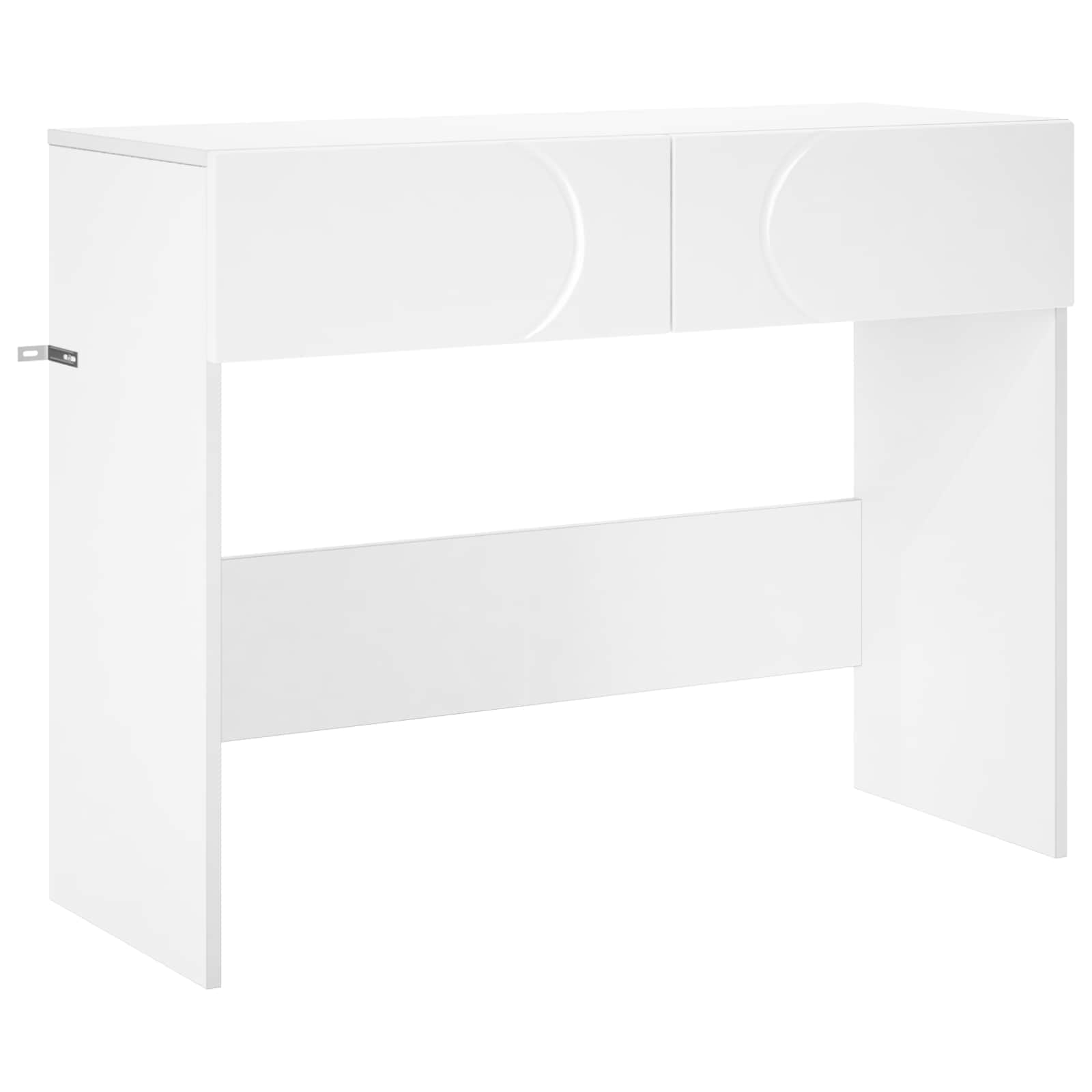 Console Table White 96.5 x 38 x 75 cm Engineered Wood