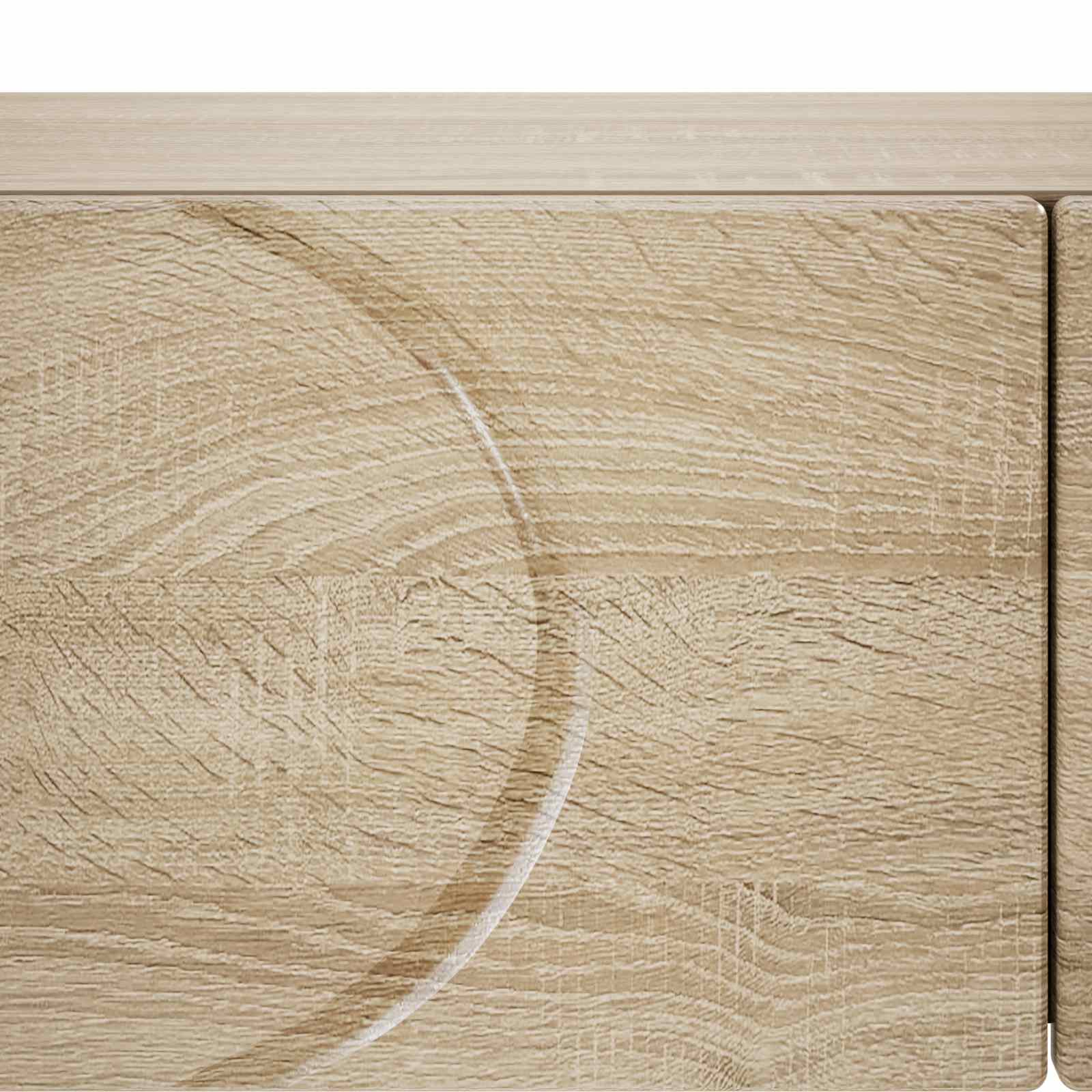 Console Table Sonoma Oak 96.5 x 38 x 75 cm Engineered Wood