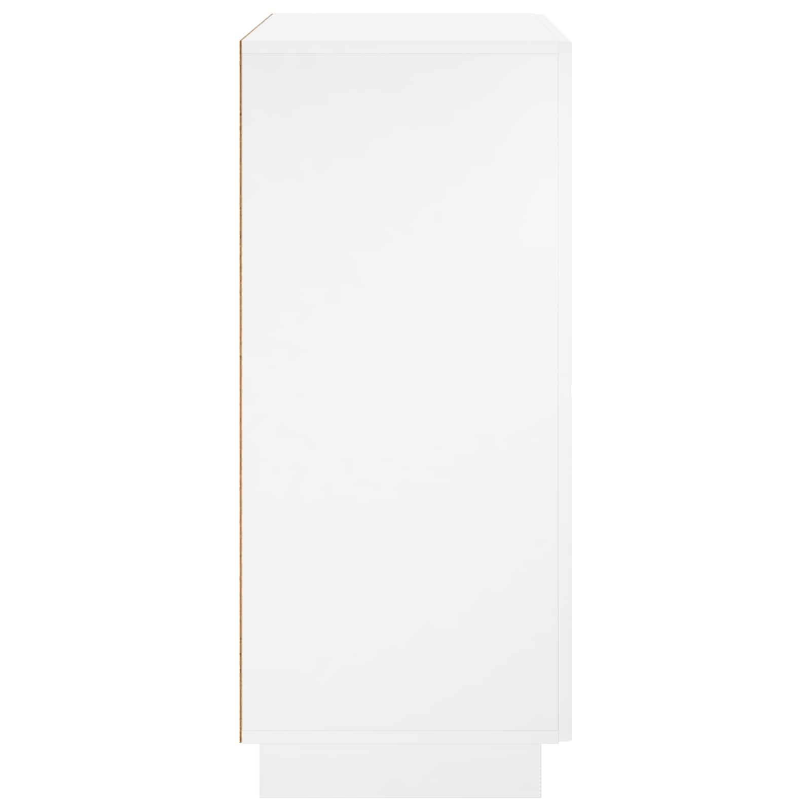 Shoe Cabinet 73 x 38 x 87.5 cm Engineered Wood White