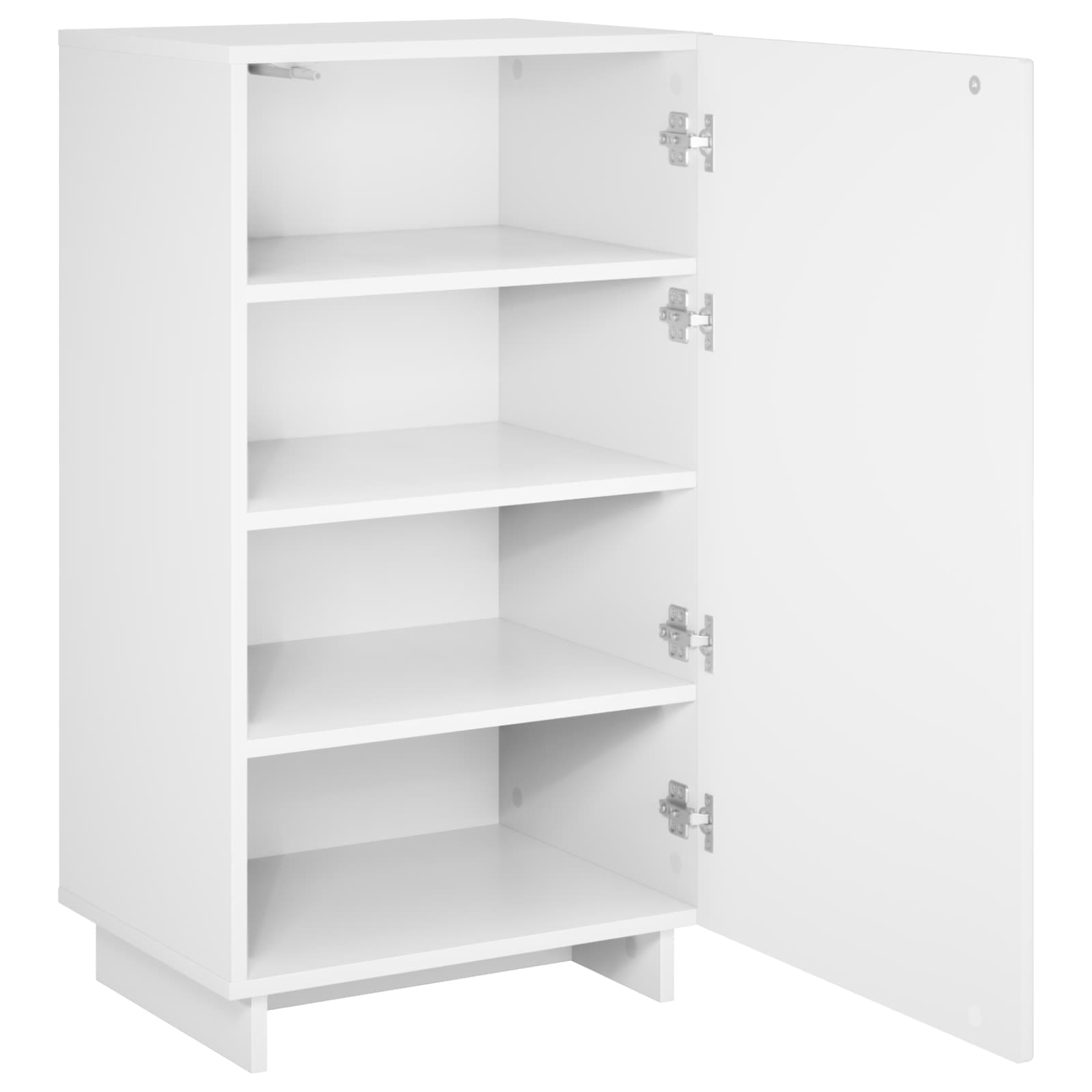 Shoe cabinet 48 x 38 x 87.5 cm Engineered wood White