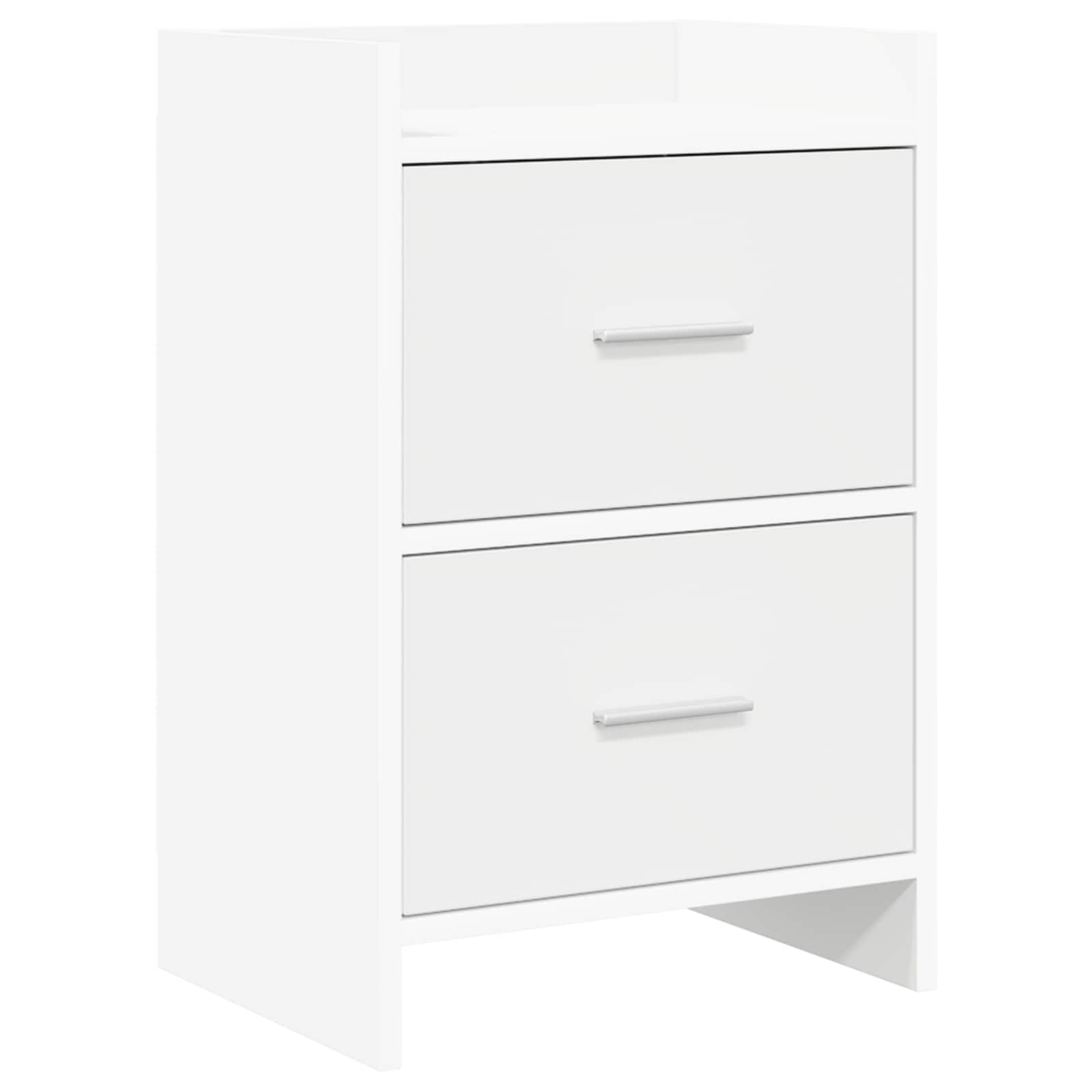 Bedside Tables White 40 x 30 x 60 cm Engineered Wood