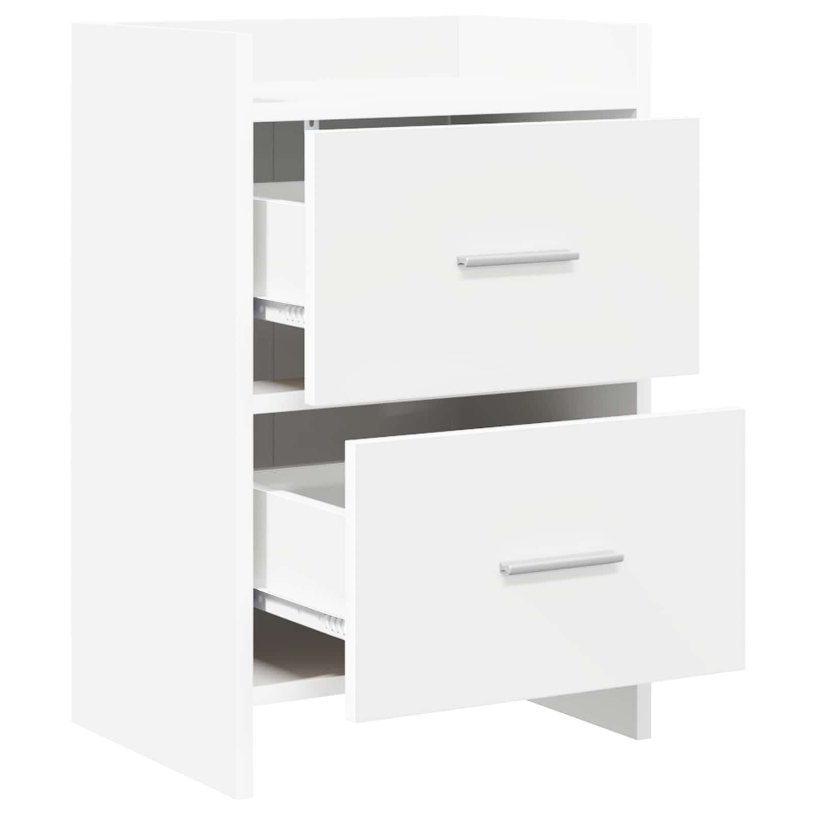 Bedside Tables White 40 x 30 x 60 cm Engineered Wood
