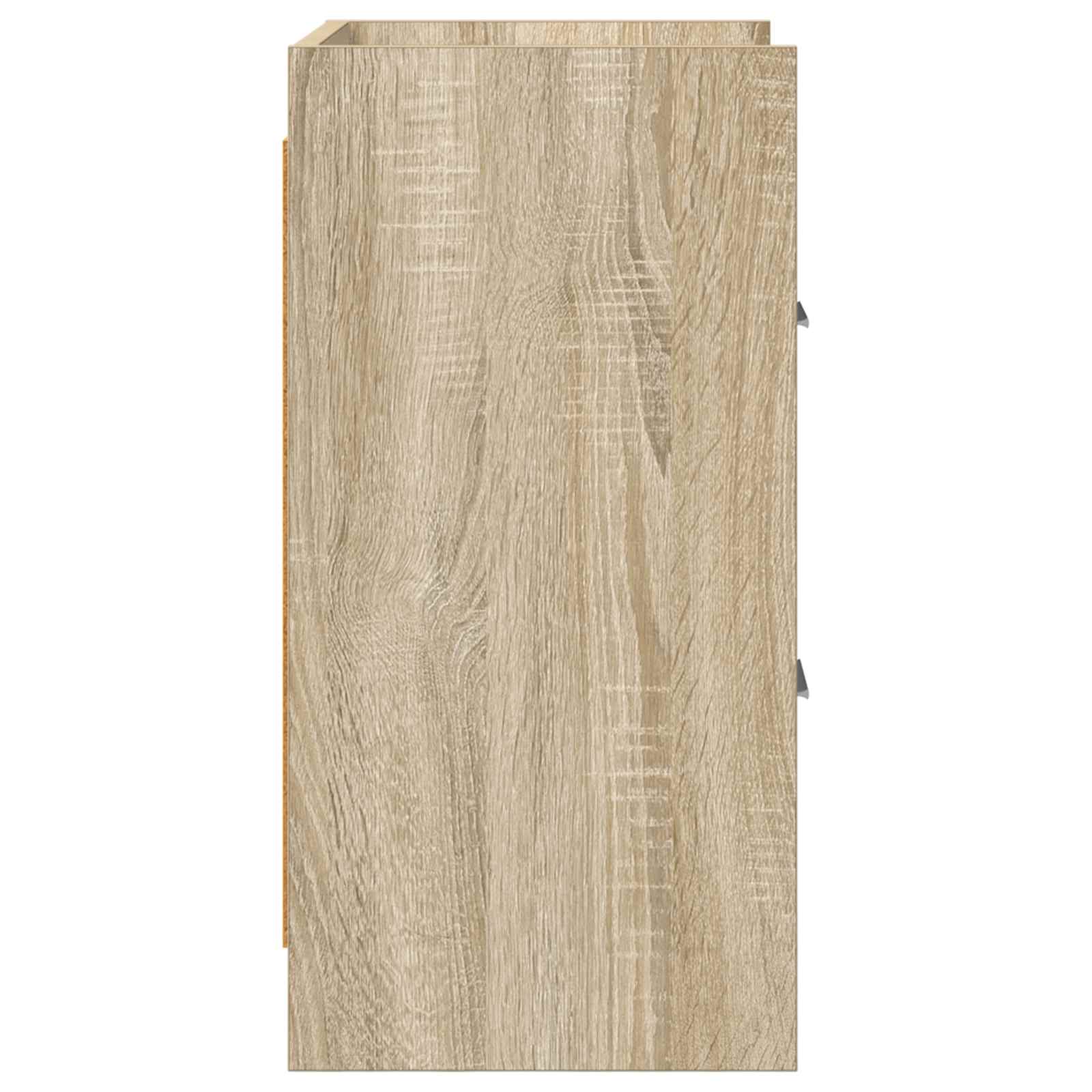 Bedside Tables Sonoma Oak 40 x 30 x 60 cm Engineered Wood