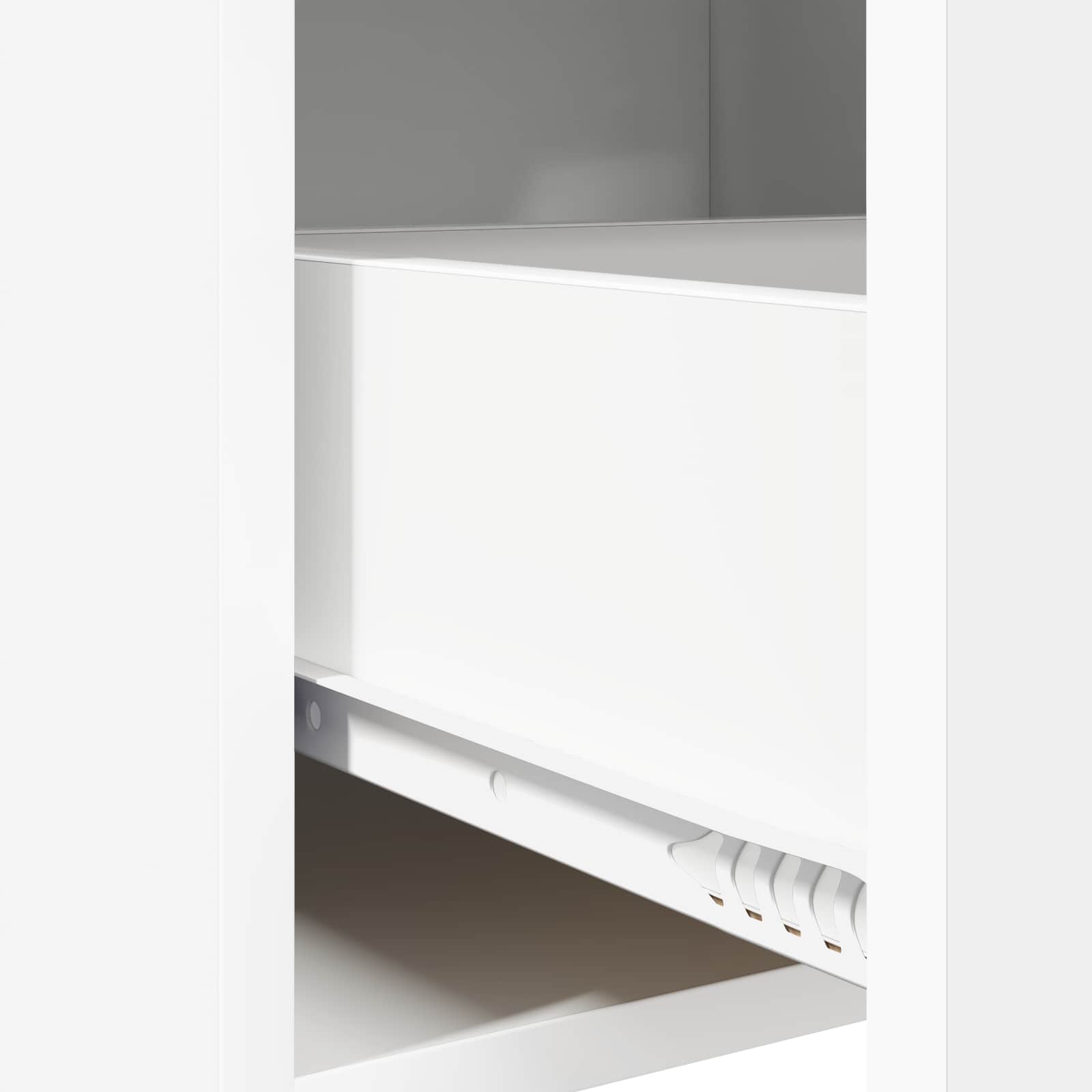 Bedside Tables 2 pcs White 40 x 30 x 60 cm Engineered Wood