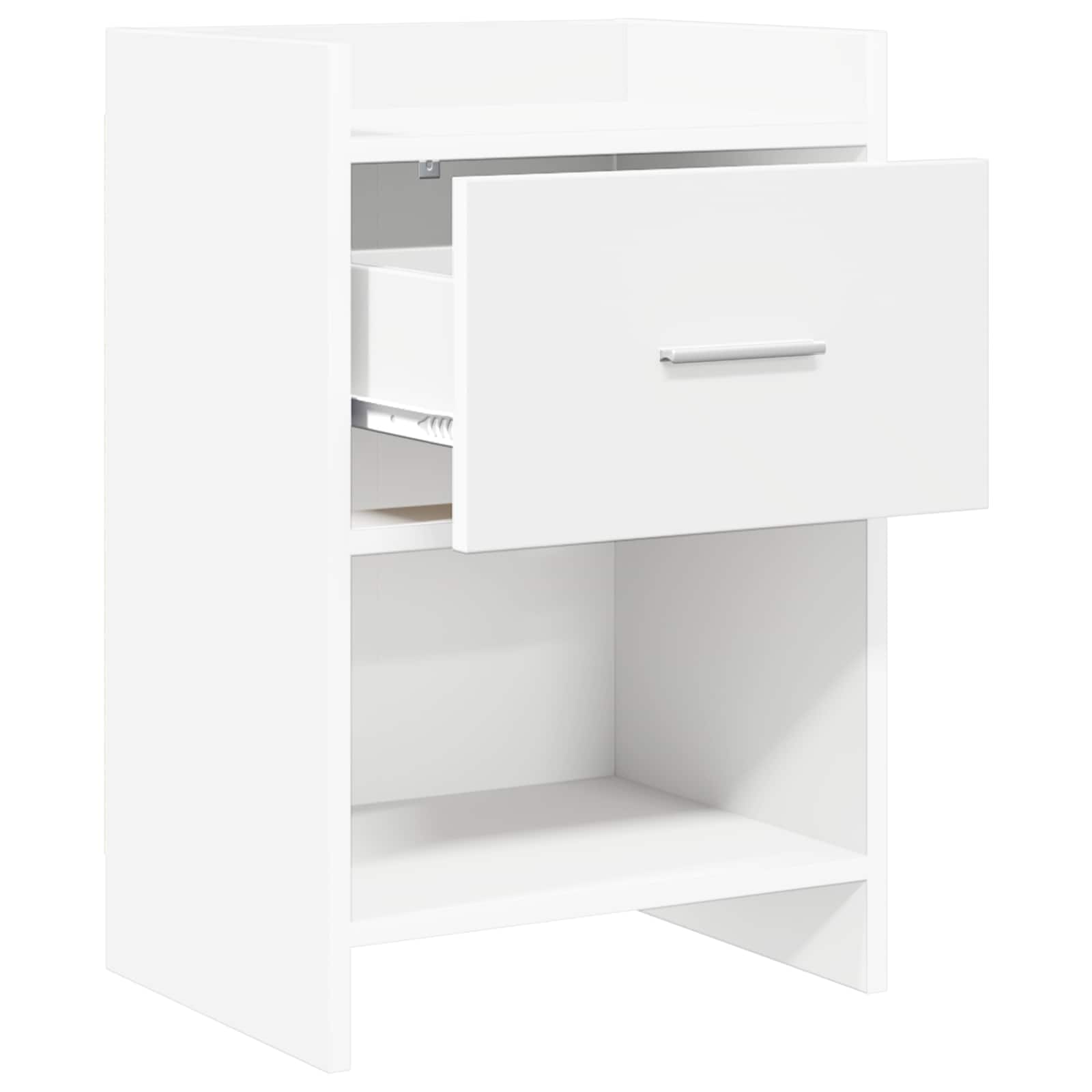 Bedside Tables 2 pcs White 40 x 30 x 60 cm Engineered Wood
