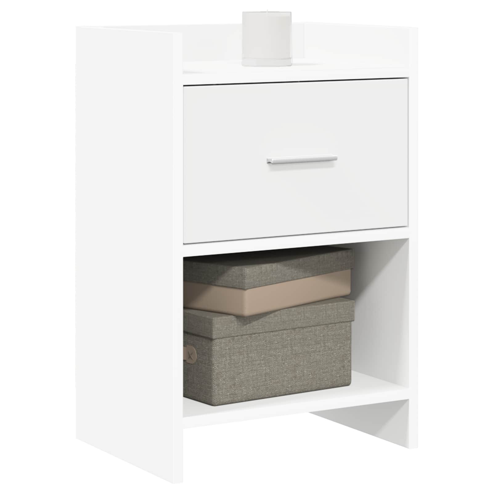 Bedside Tables 2 pcs White 40 x 30 x 60 cm Engineered Wood