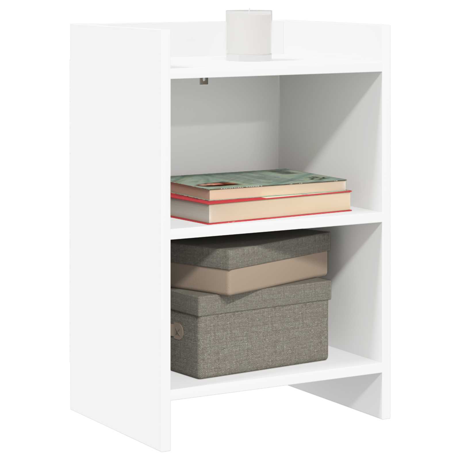 Bedside Tables 2 pcs White 40 x 30 x 60 cm Engineered Wood