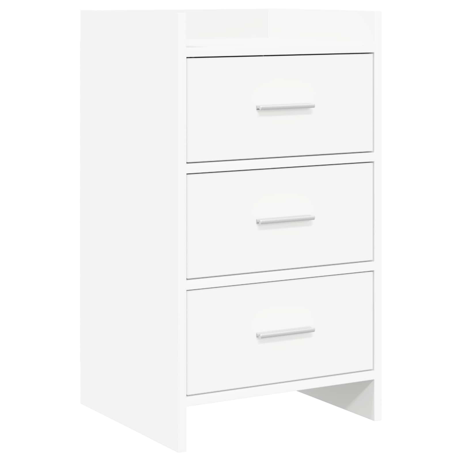 Bedside Tables White 40 x 36 x 70 cm Engineered Wood