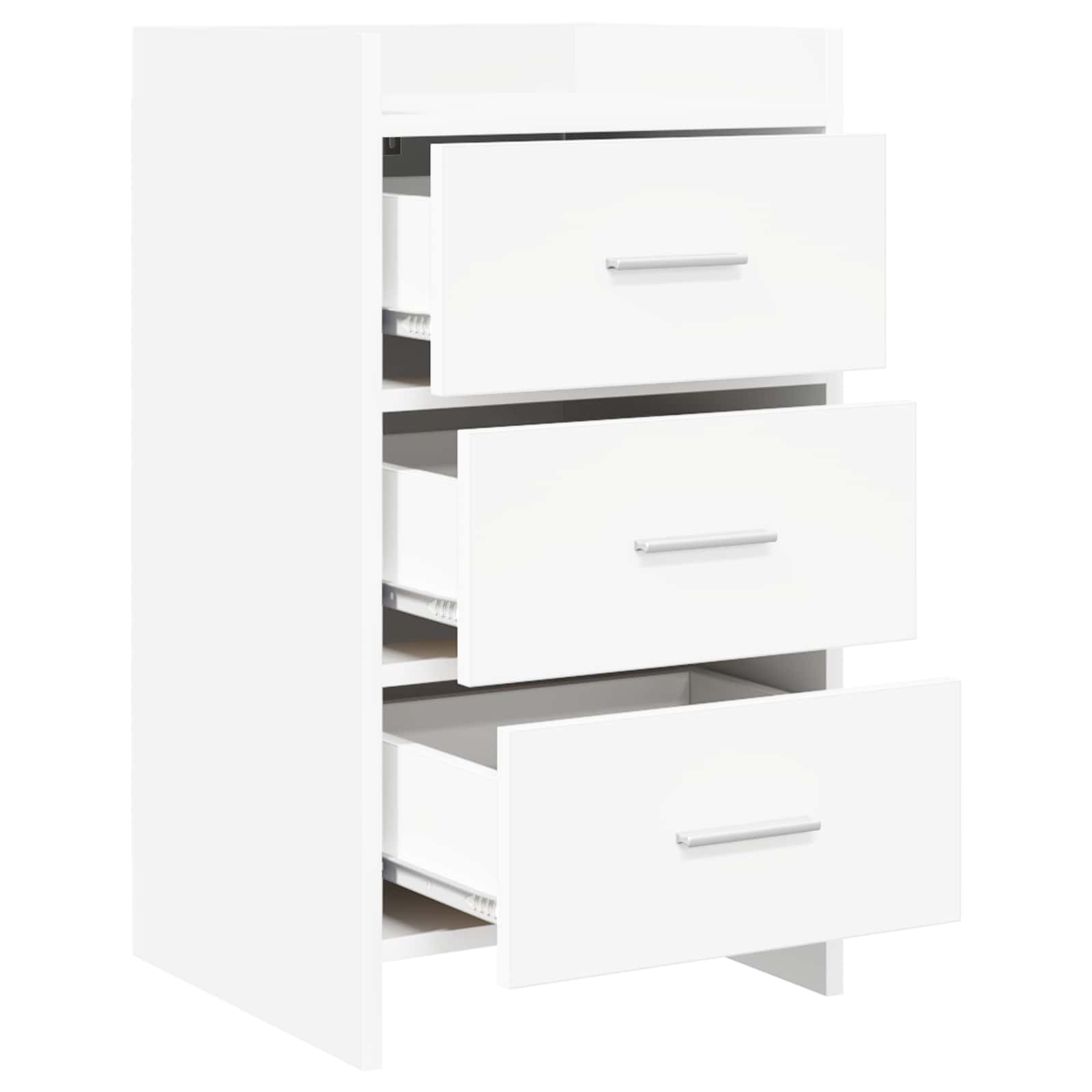 Bedside Tables White 40 x 36 x 70 cm Engineered Wood