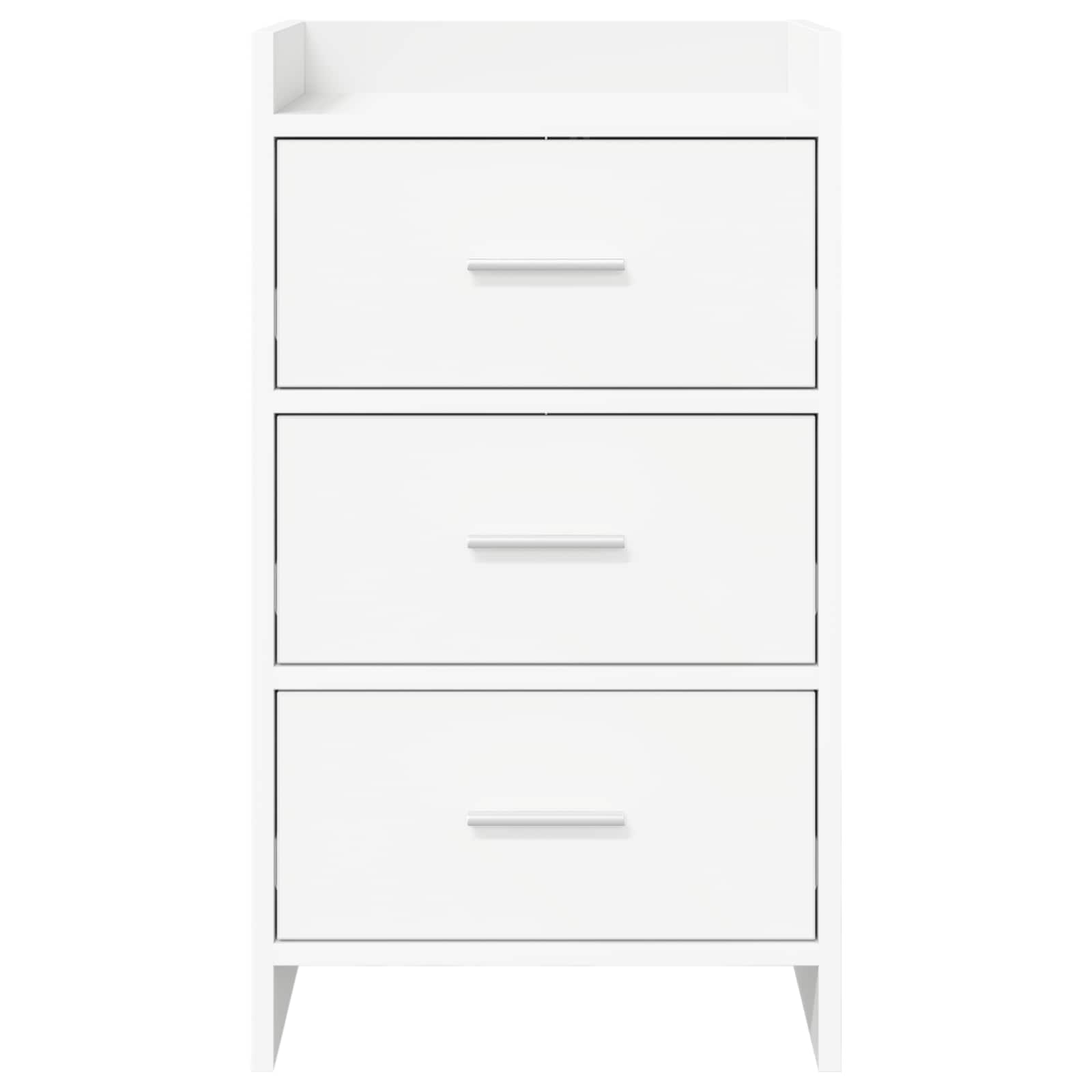 Bedside Tables White 40 x 36 x 70 cm Engineered Wood