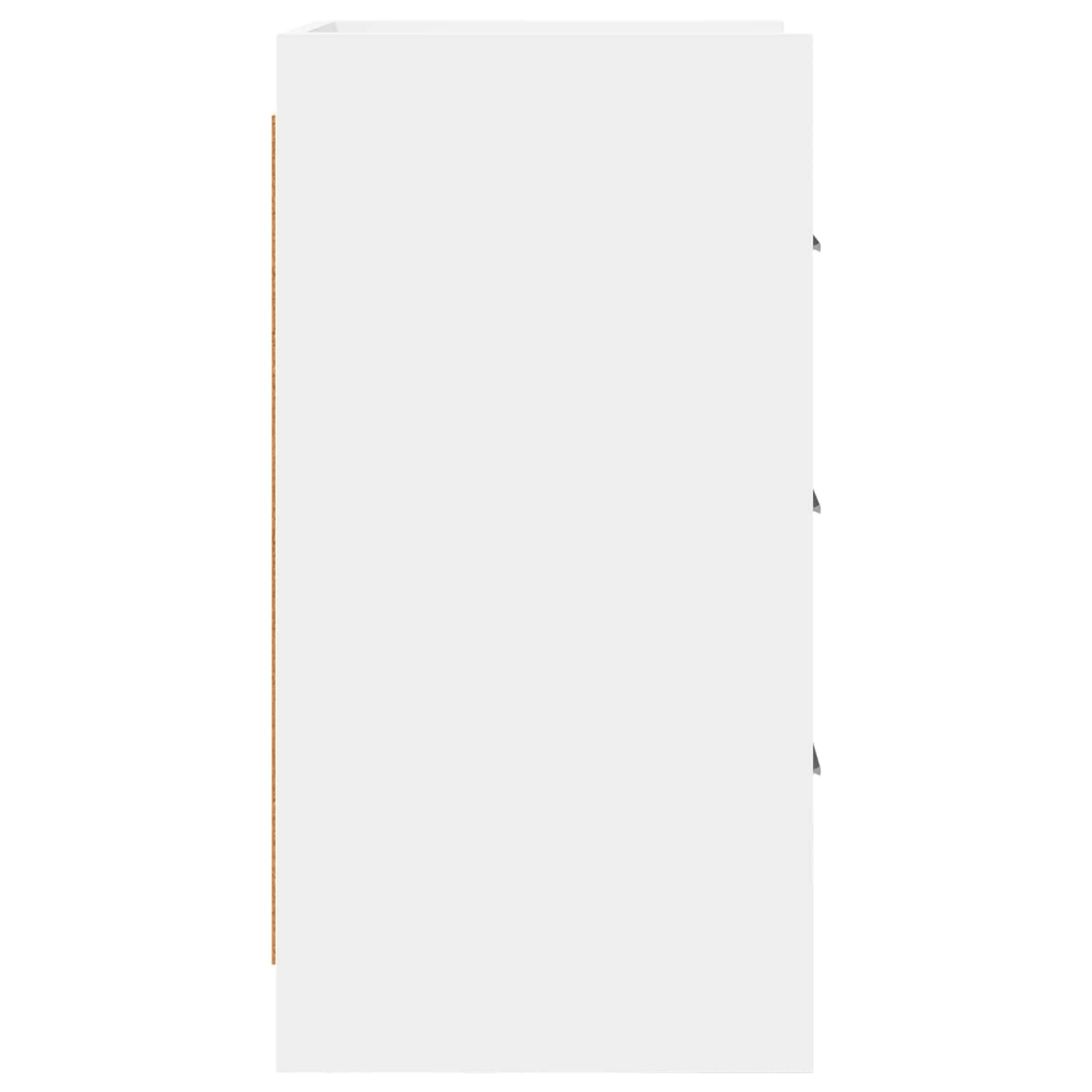 Bedside Tables White 40 x 36 x 70 cm Engineered Wood