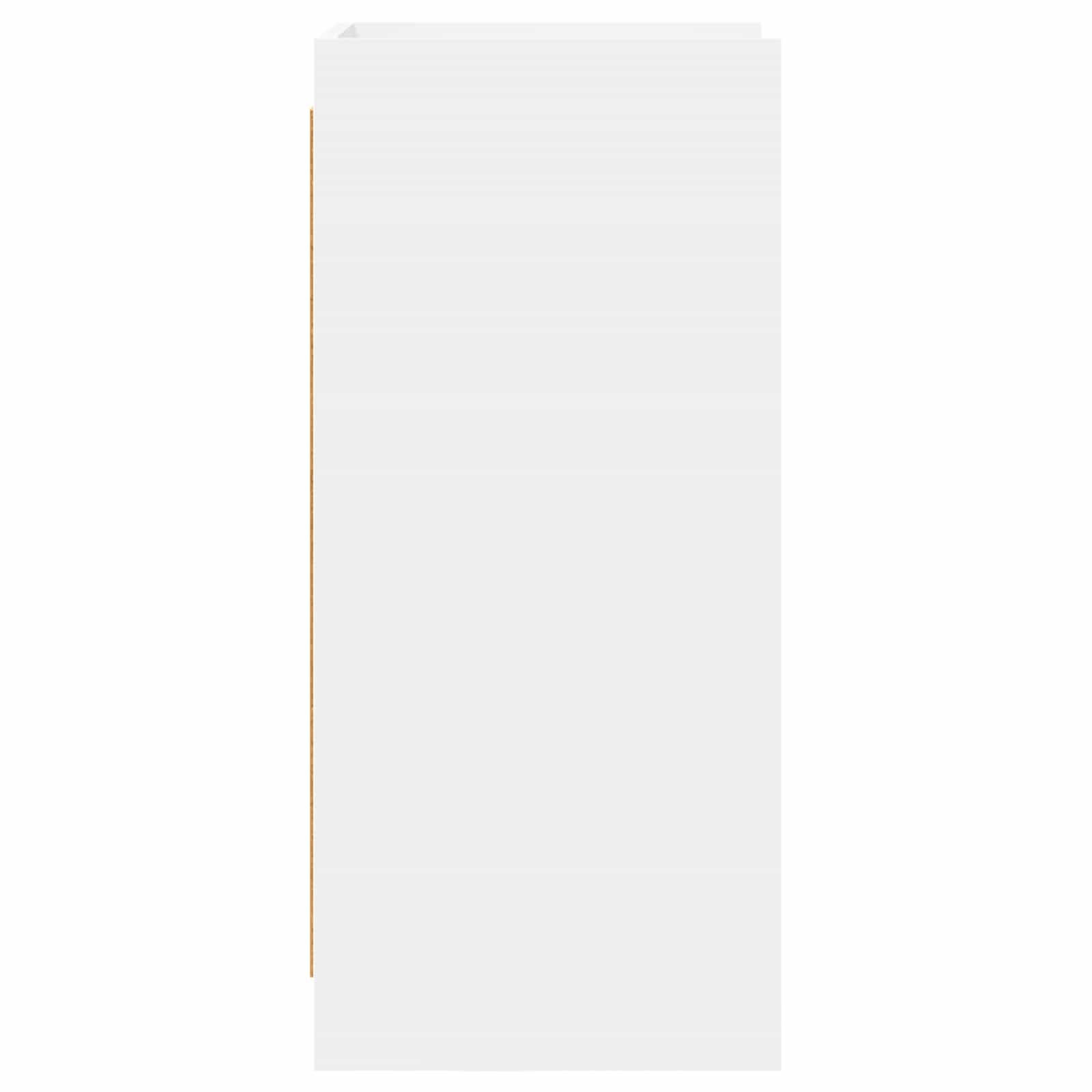 Sideboard White 40 x 36 x 80 cm Engineered Wood