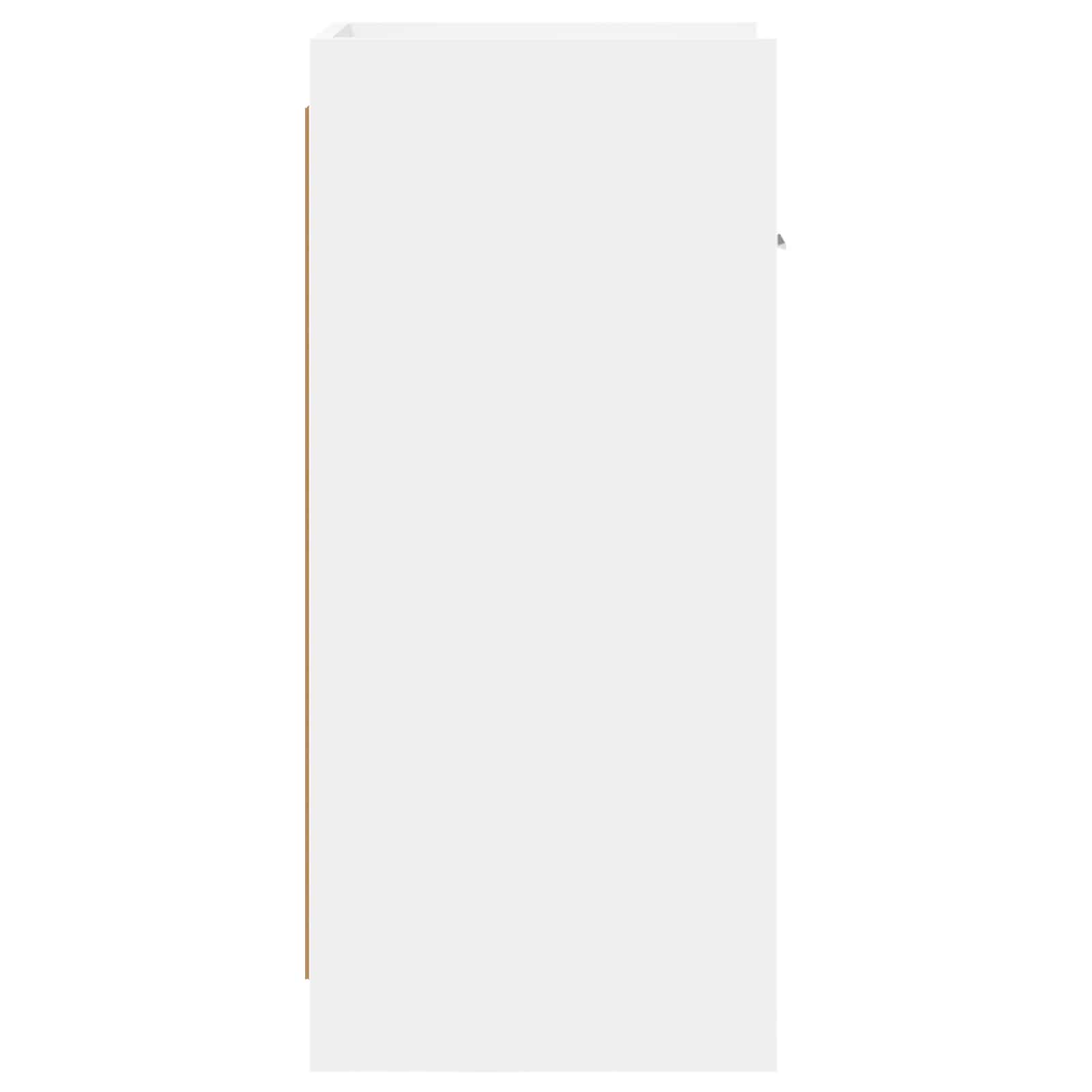 Sideboard White 40 x 36 x 80 cm Engineered Wood