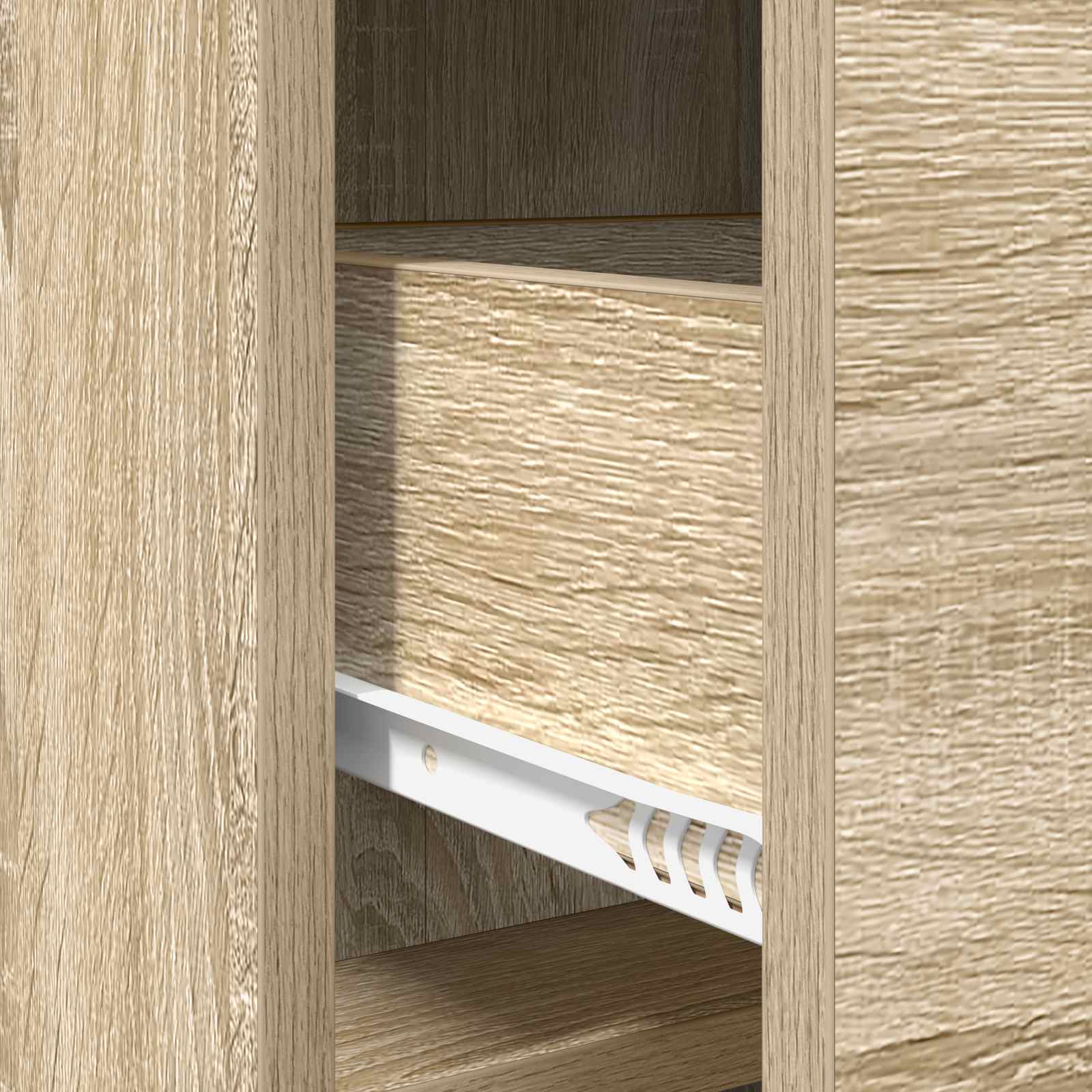 Sideboard Sonoma Oak 75 x 33 x 80 cm Engineered Wood