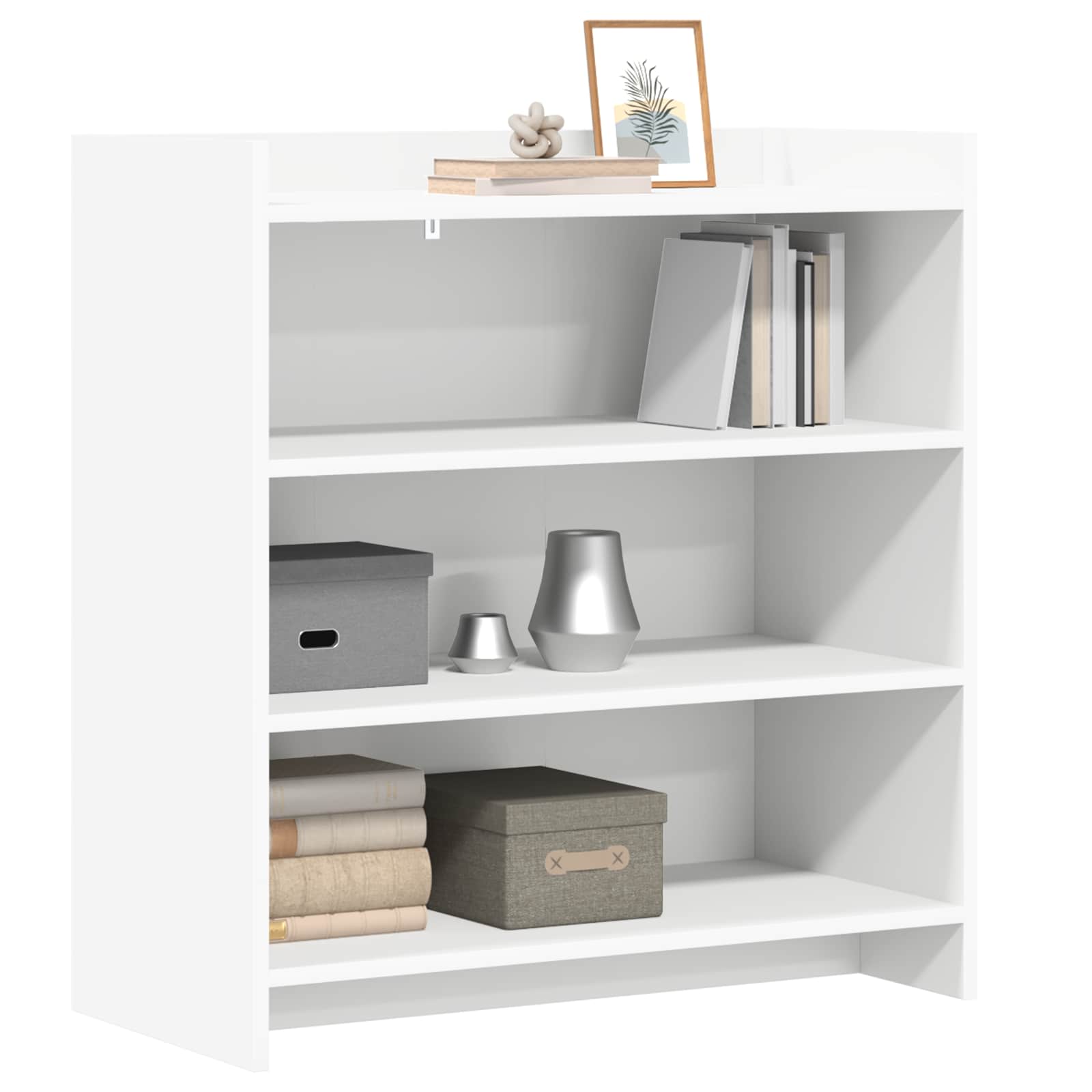 Sideboard White 75 x 36 x 80 cm Engineered Wood