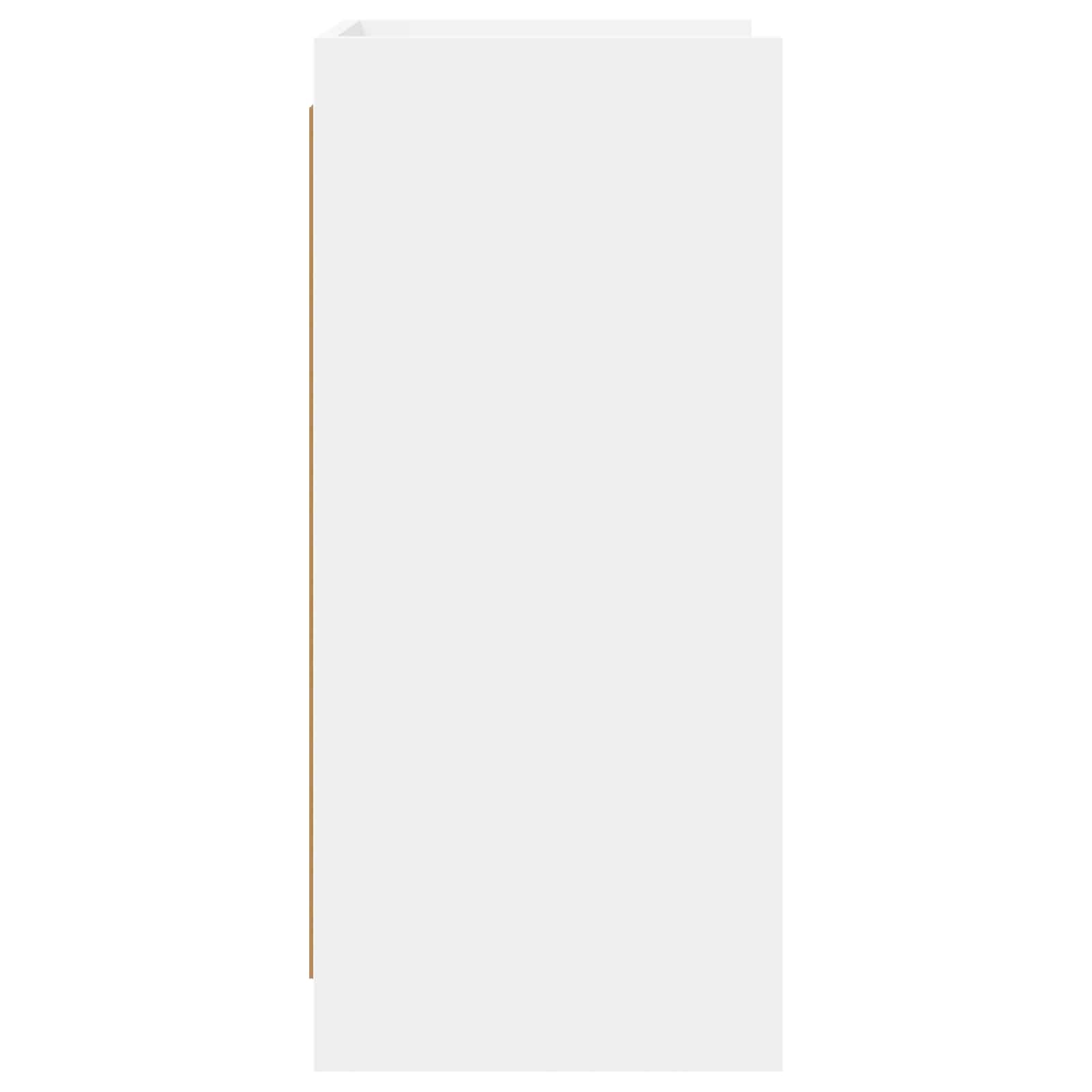 Sideboard White 75 x 36 x 80 cm Engineered Wood
