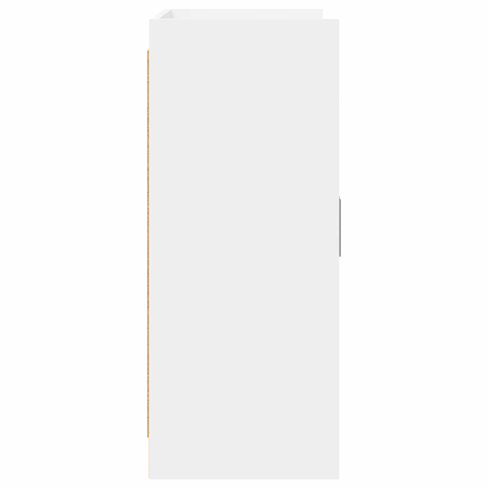 Sideboard White 98.5 x 33 x 80 cm Engineered Wood