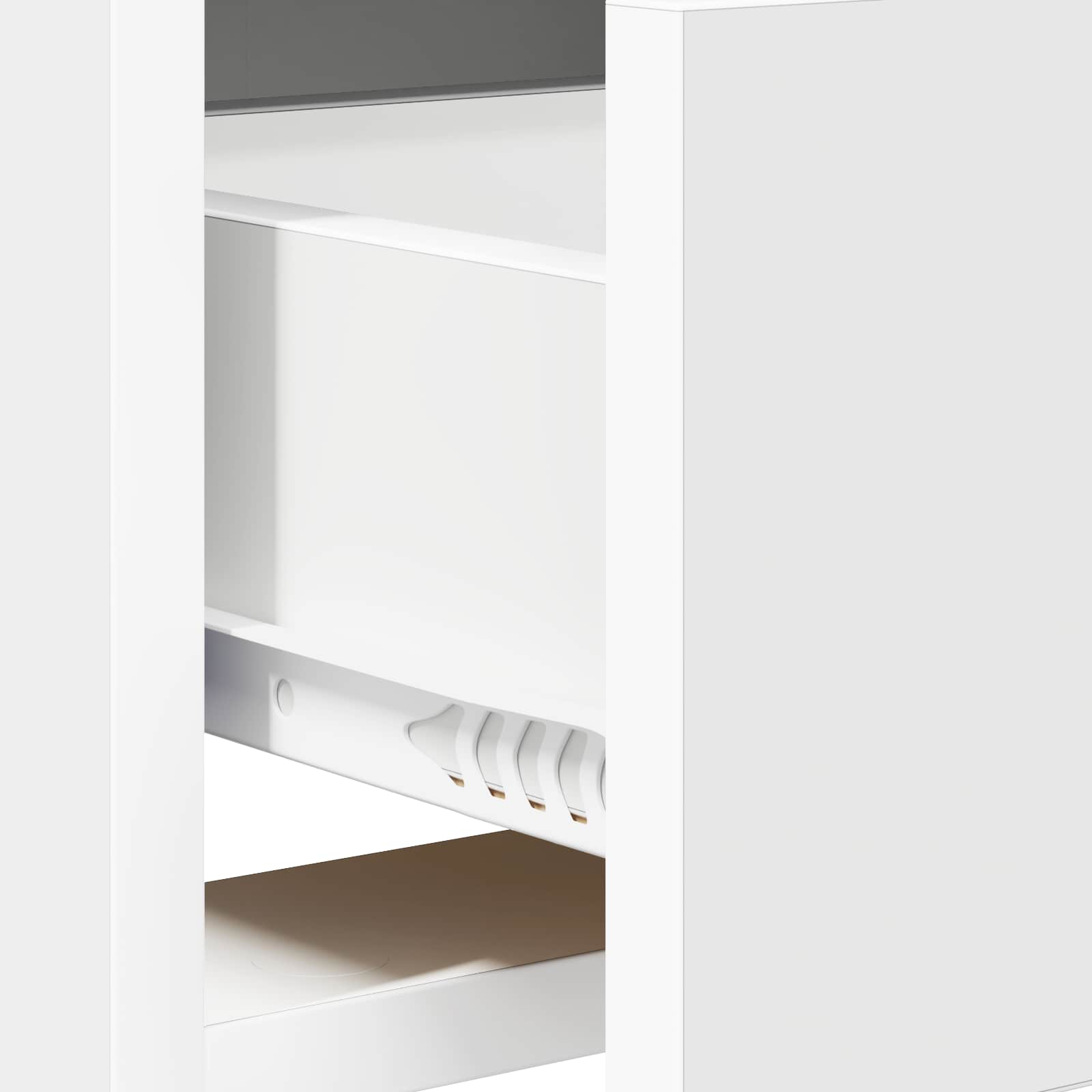 TV Cabinet 71.5 x 33 x 47 cm White Engineered Wood