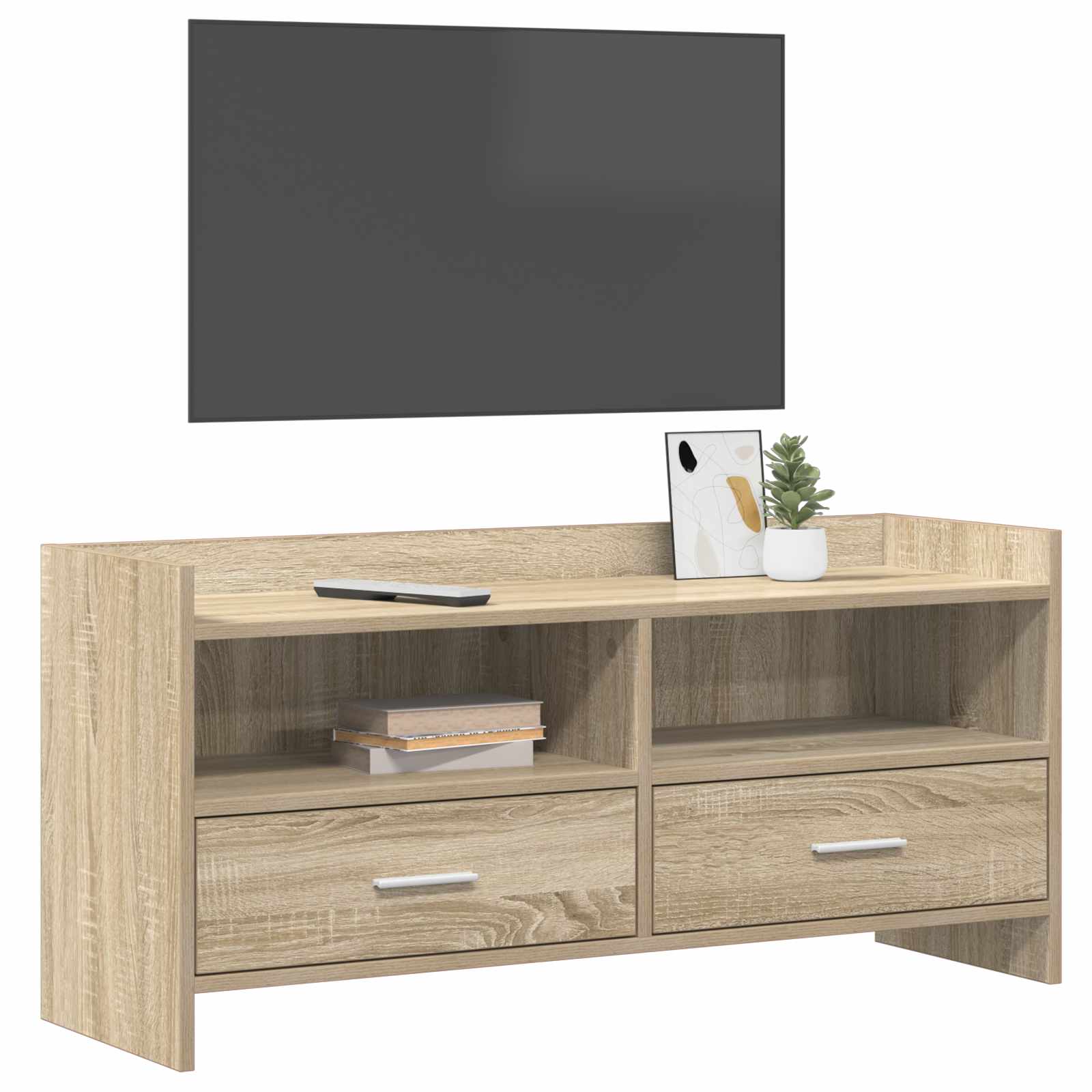 TV Cabinet 100 x 33 x 47 cm Sonoma Oak Engineered Wood