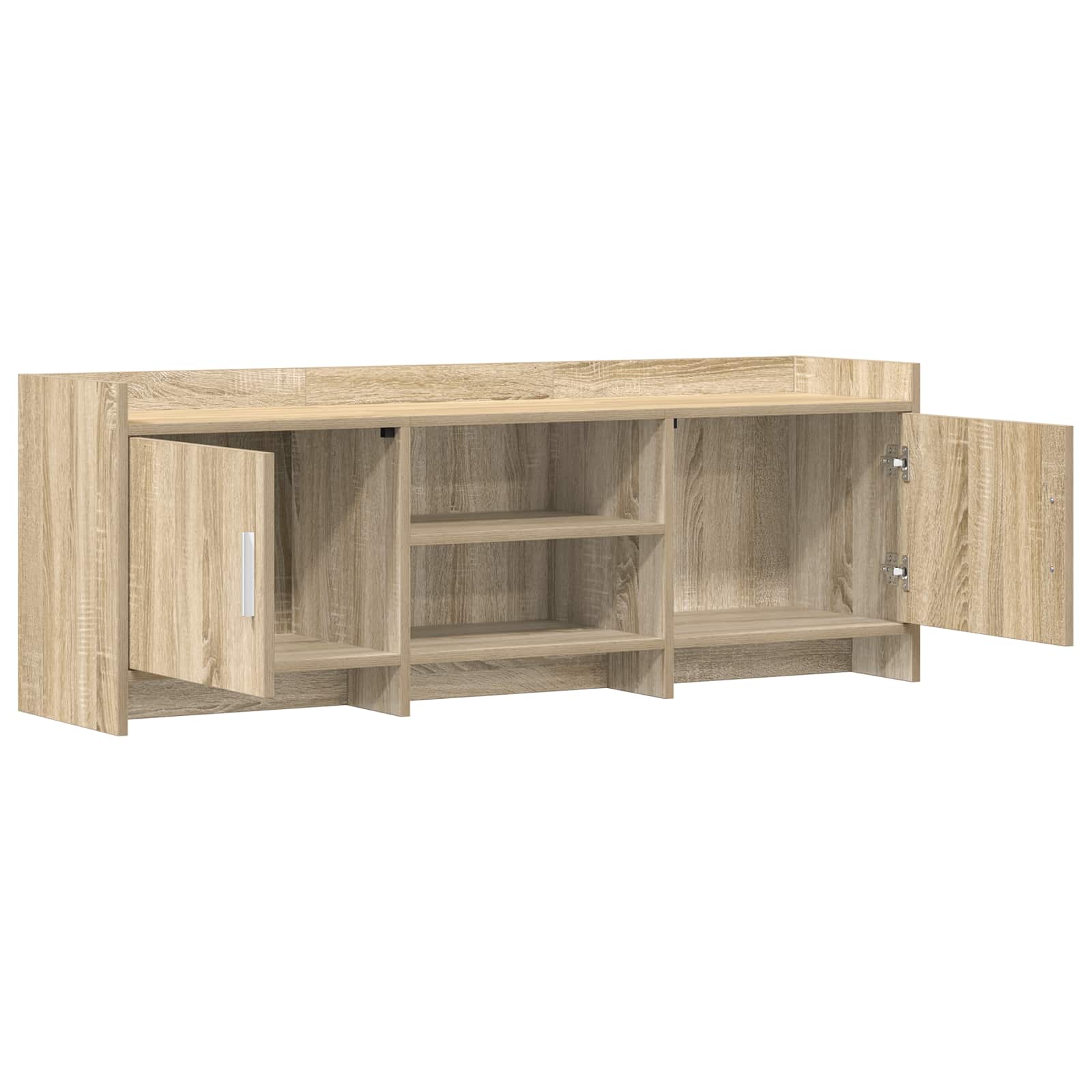 TV Cabinet 130 x 33 x 47 cm Sonoma Oak Engineered Wood