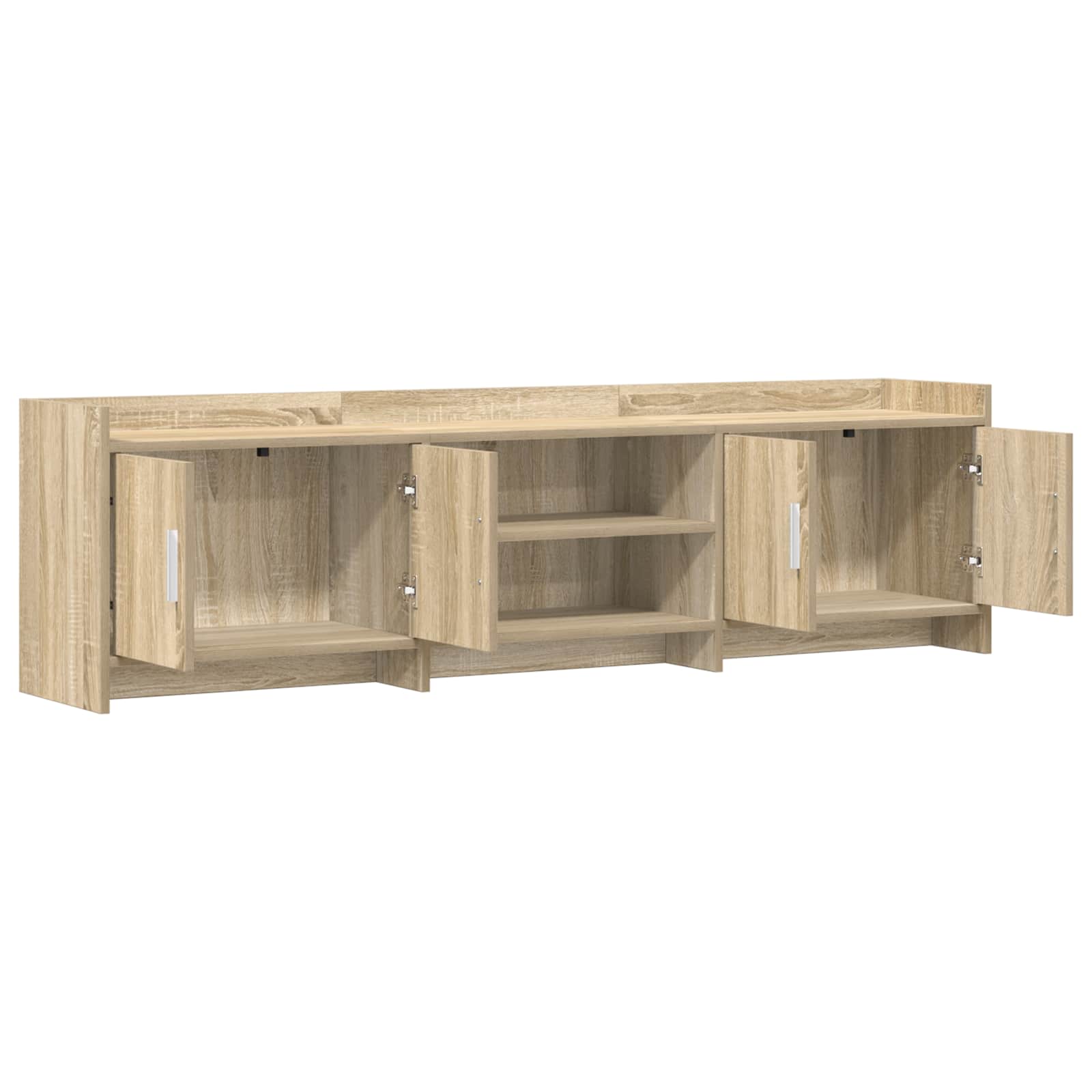 TV Cabinet 168 x 33 x 47 cm Sonoma Oak Engineered Wood