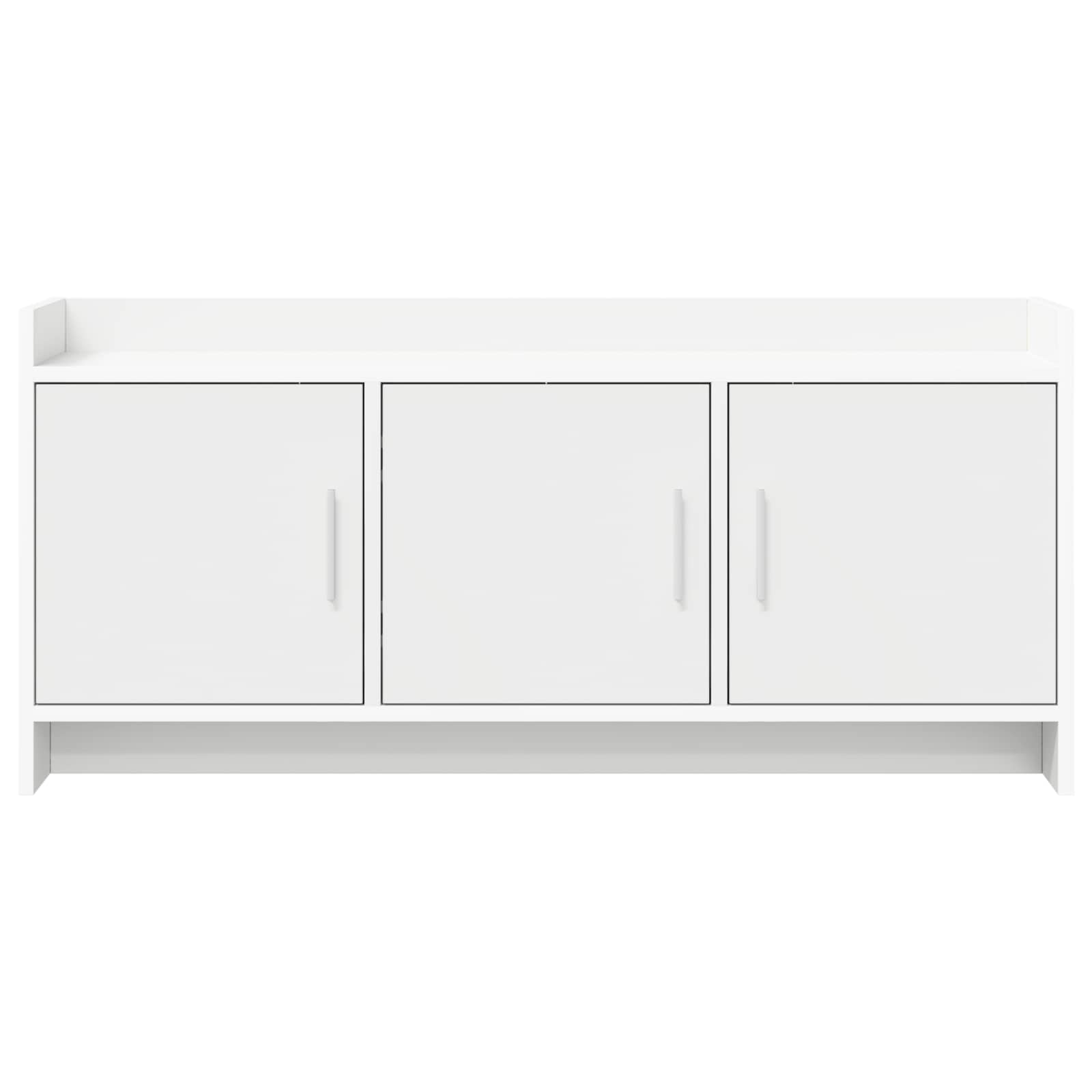 TV Cabinet 102 x 33 x 47 cm White Engineered Wood