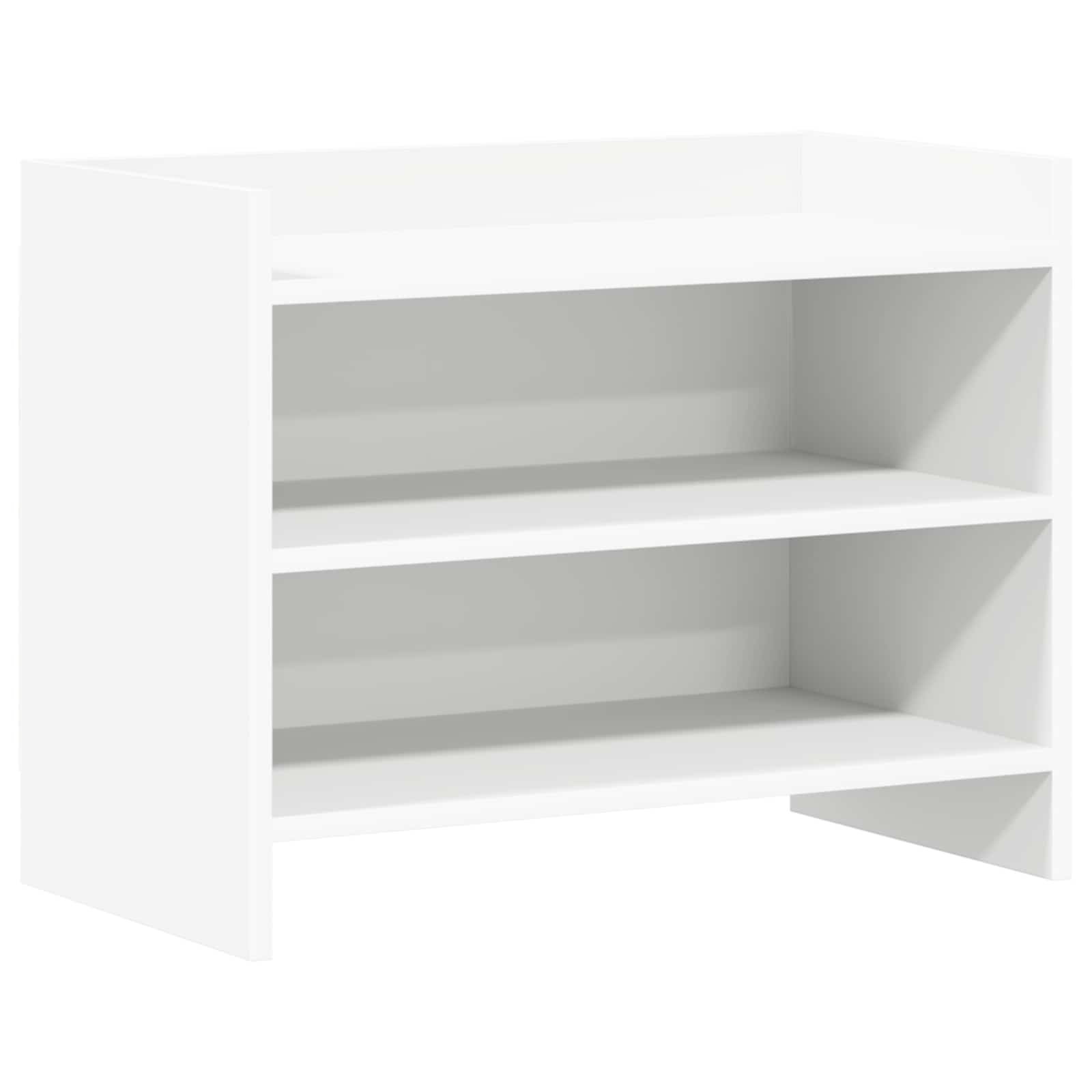 TV Cabinet 60 x 33 x 47 cm White Engineered Wood
