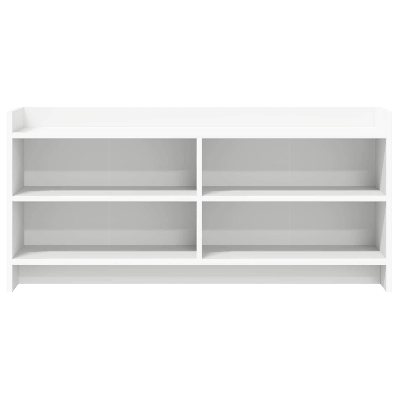 TV Cabinet 100 x 33 x 47 cm White Engineered Wood