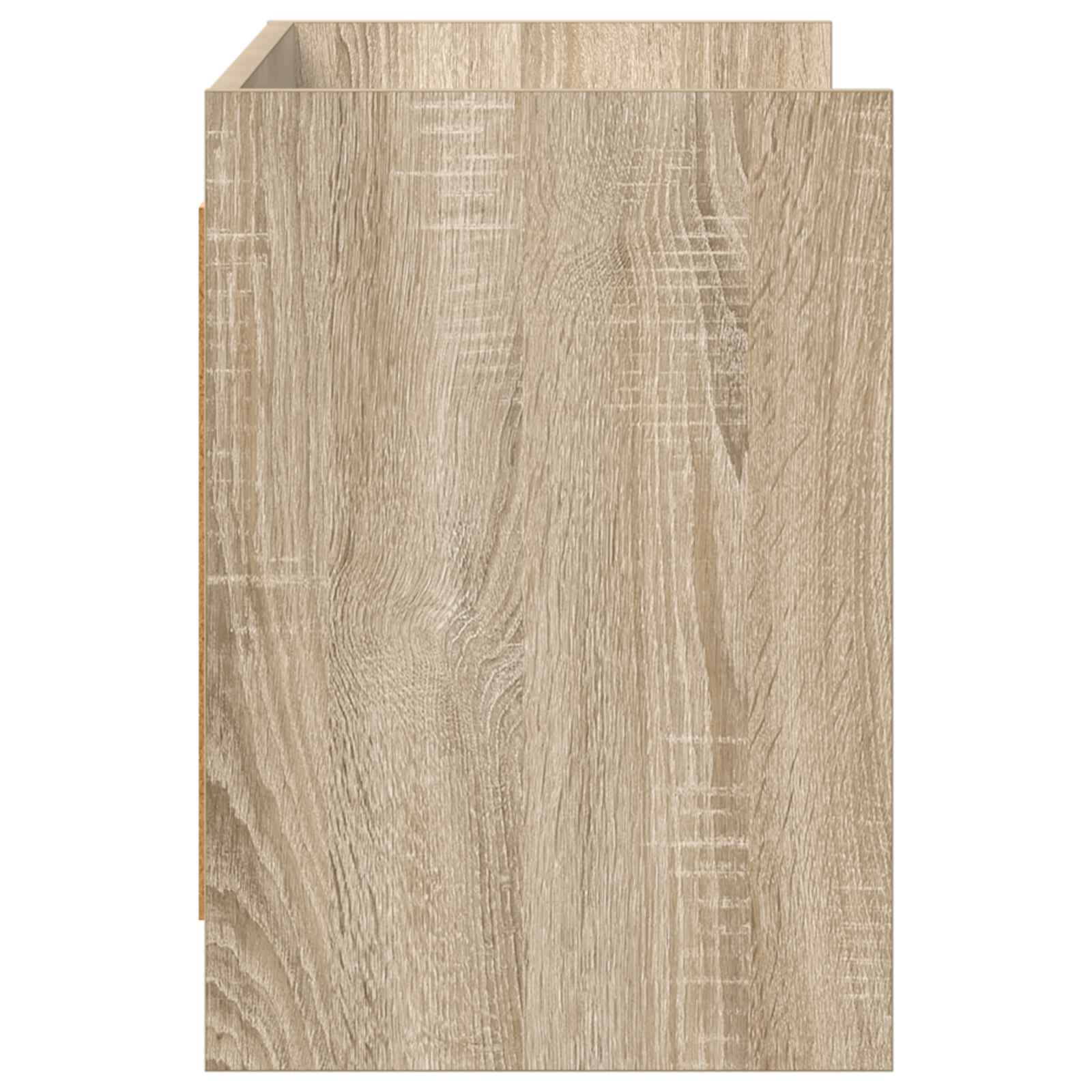 TV Cabinet 100 x 33 x 47 cm Sonoma Oak Engineered Wood