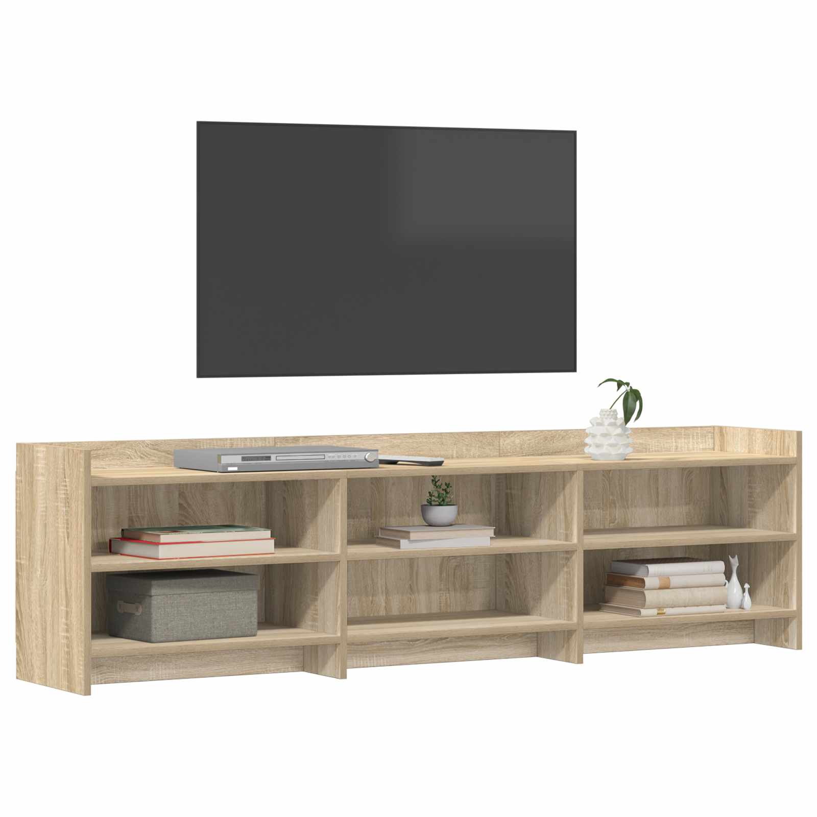 TV Cabinet 168 x 33 x 47 cm Sonoma Oak Engineered Wood