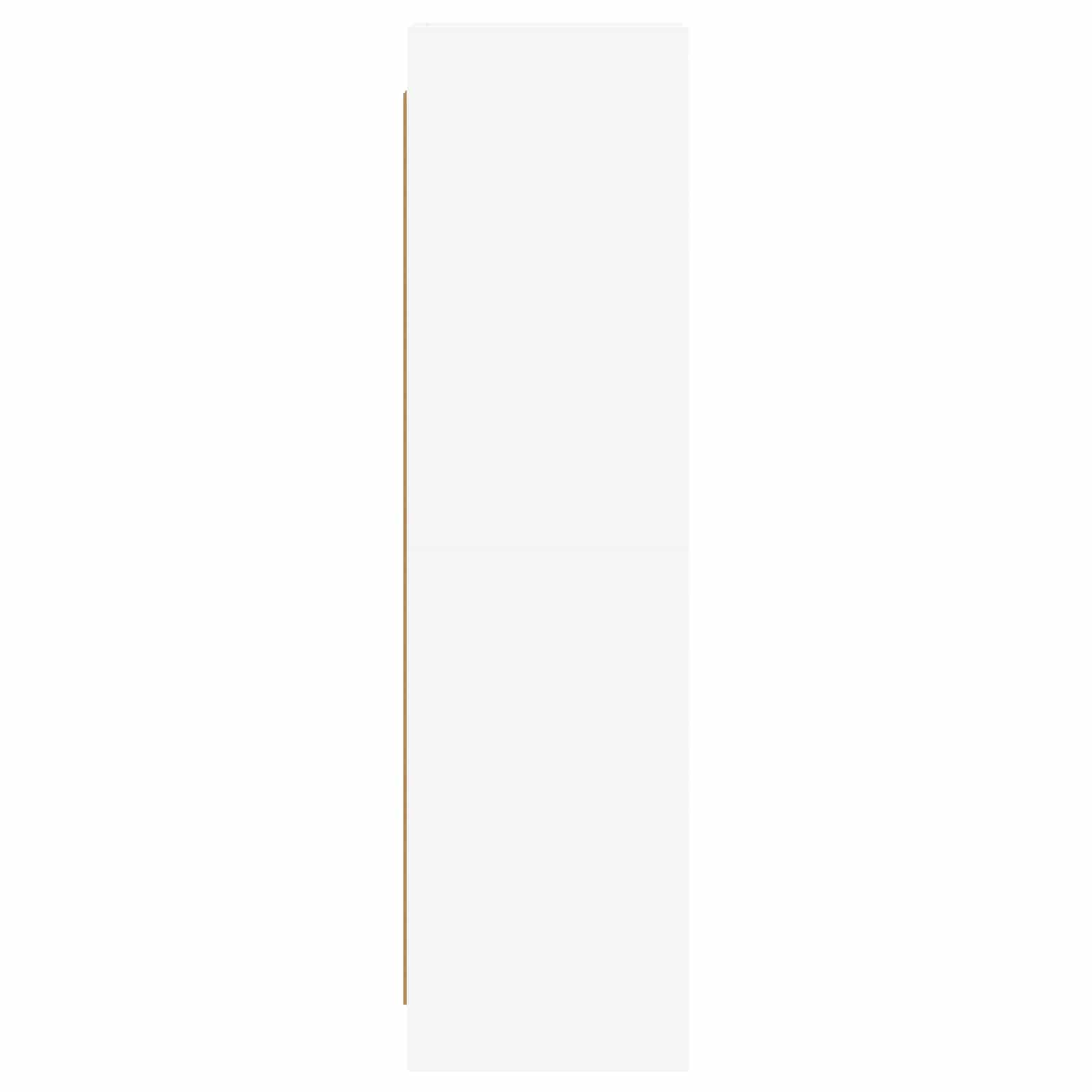 Bookcase White 30 x 30 x 111 cm Engineered Wood