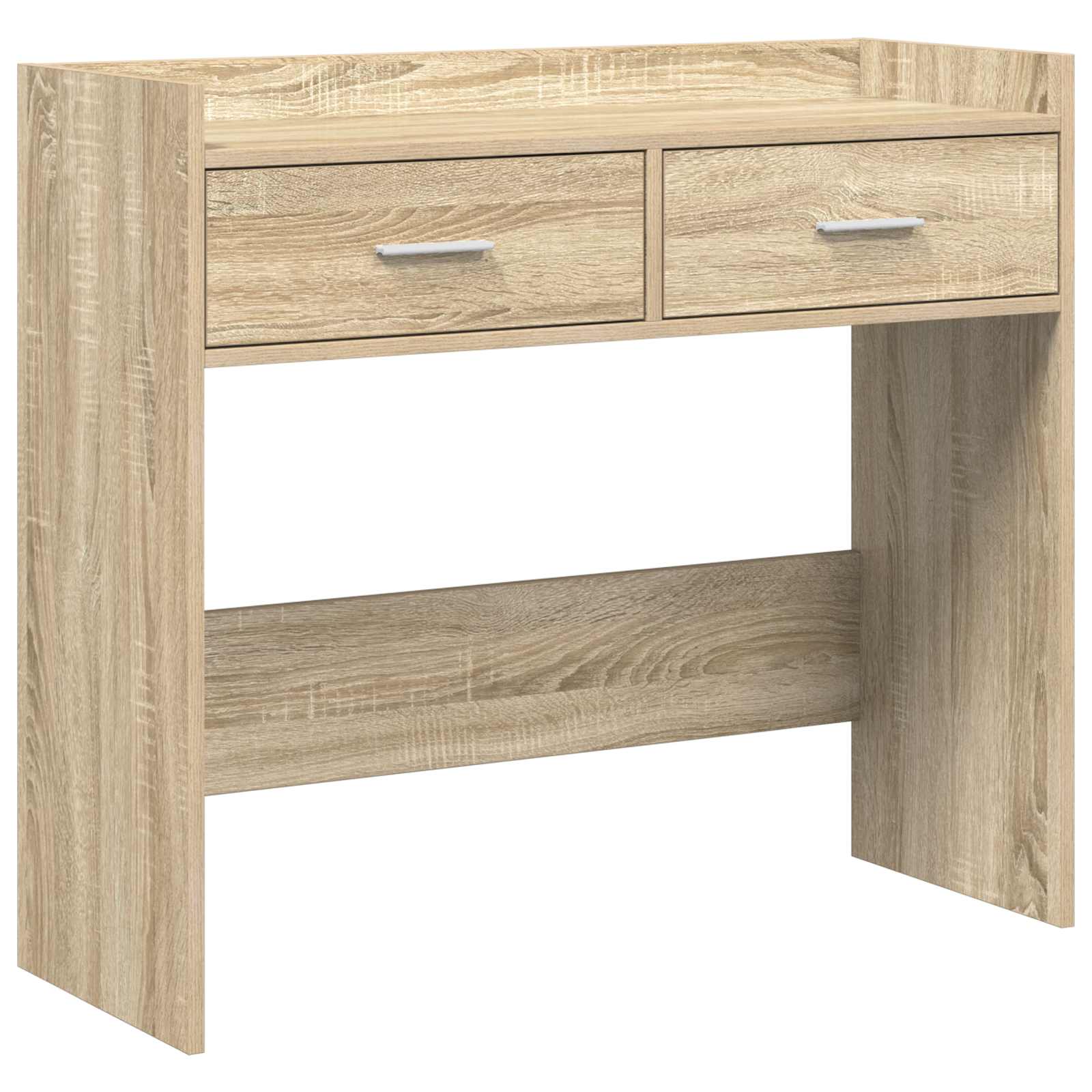 Console Table Sonoma Oak 90 x 35 x 80 cm Engineered Wood